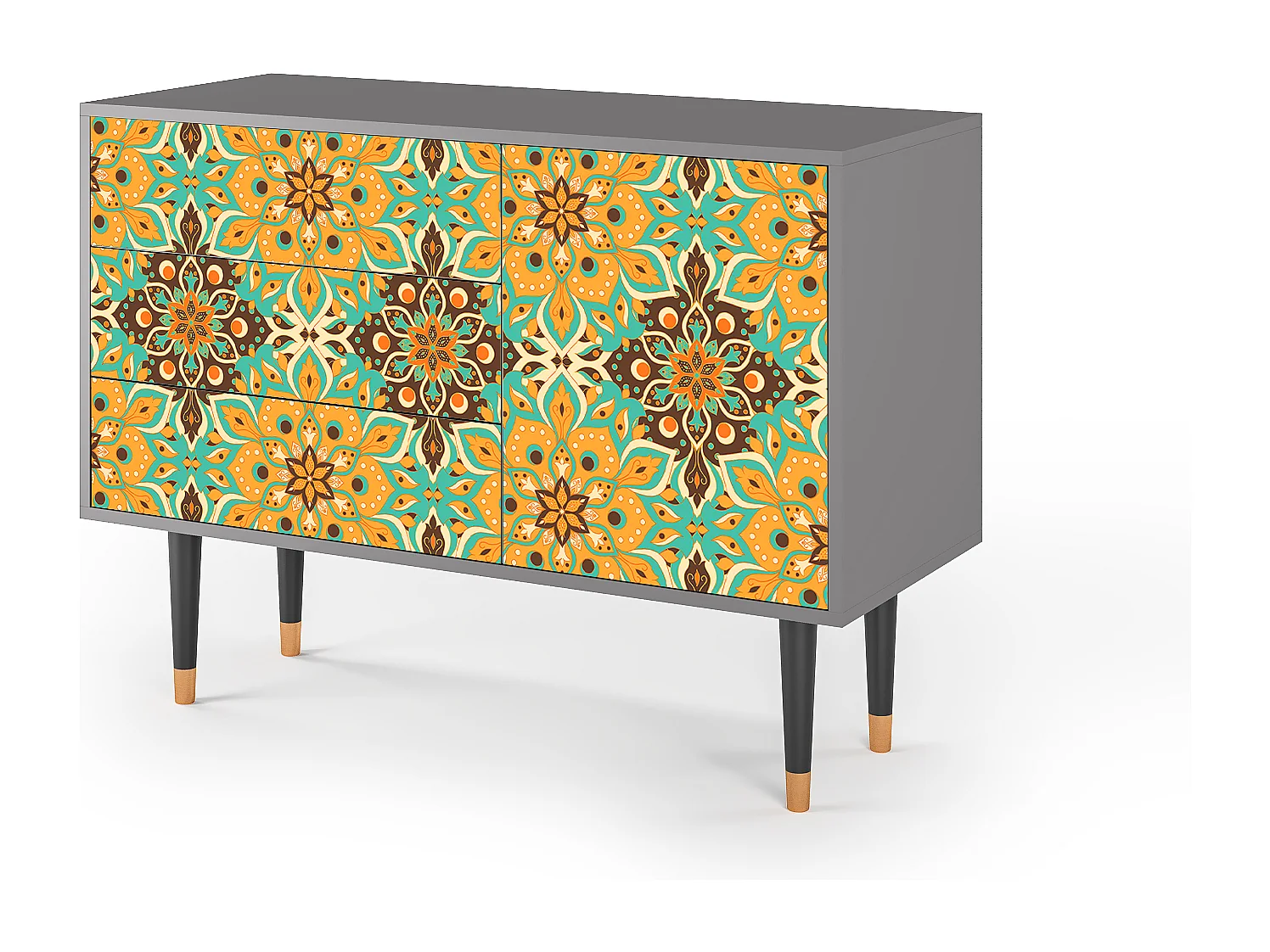 Buffet - 115х84х41 cm - S3 - Indian Spices, Gris