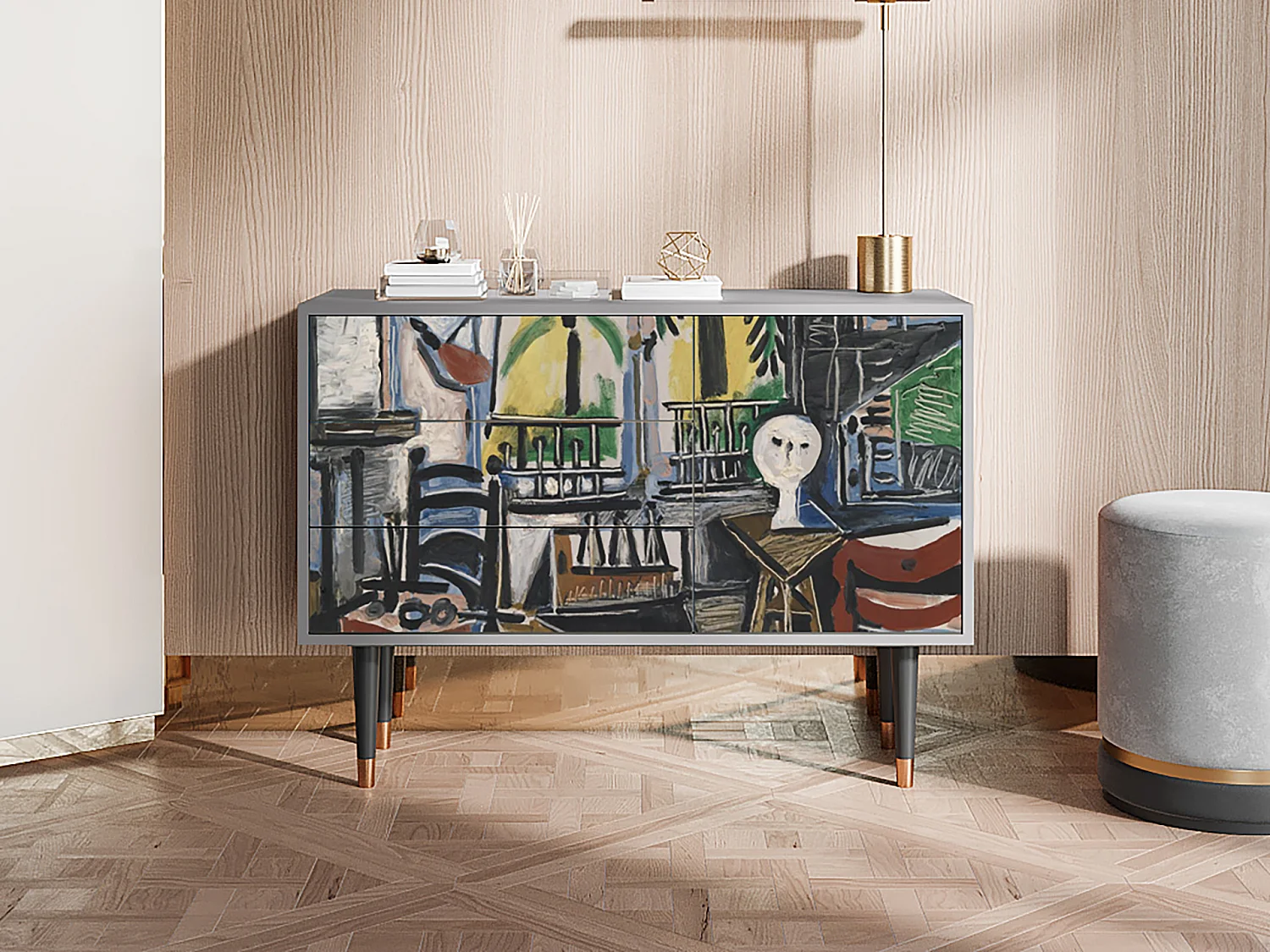 Buffet - 115х84х41 cm - S3 - The Studio , Gris