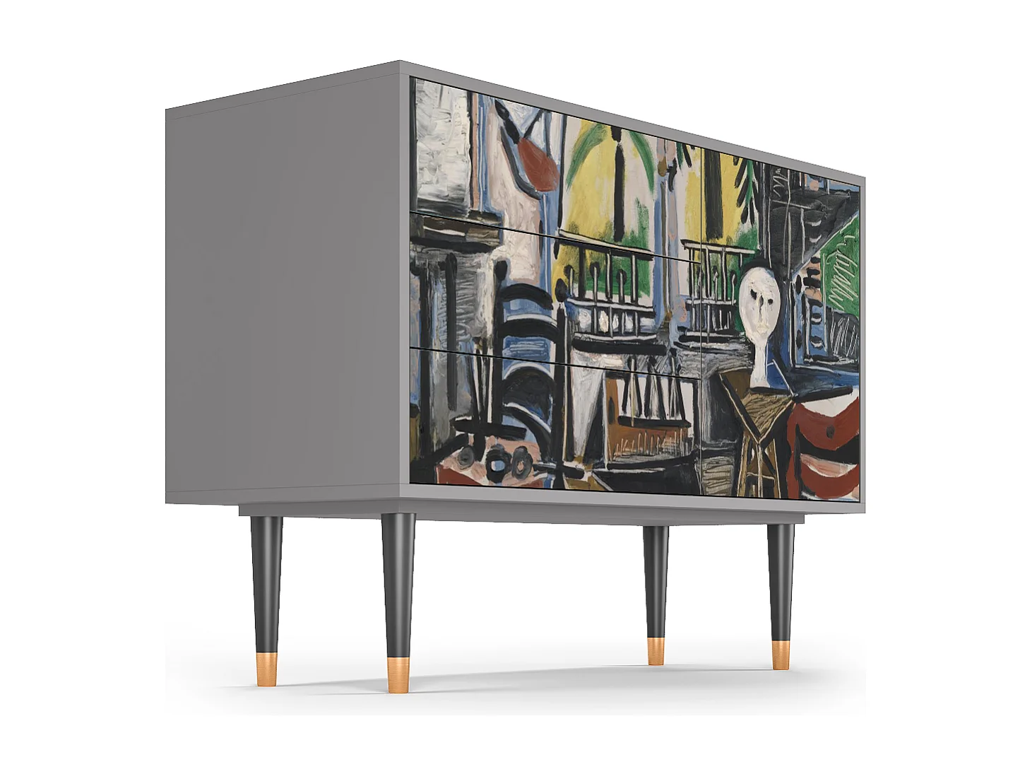 Buffet - 115х84х41 cm - S3 - The Studio , Gris