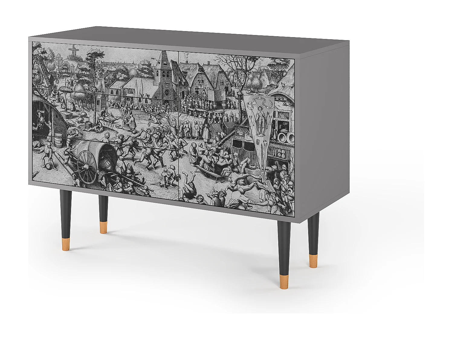 Credenza - 115х84х41 cm - S3 - The Festival of Saint, Grigio
