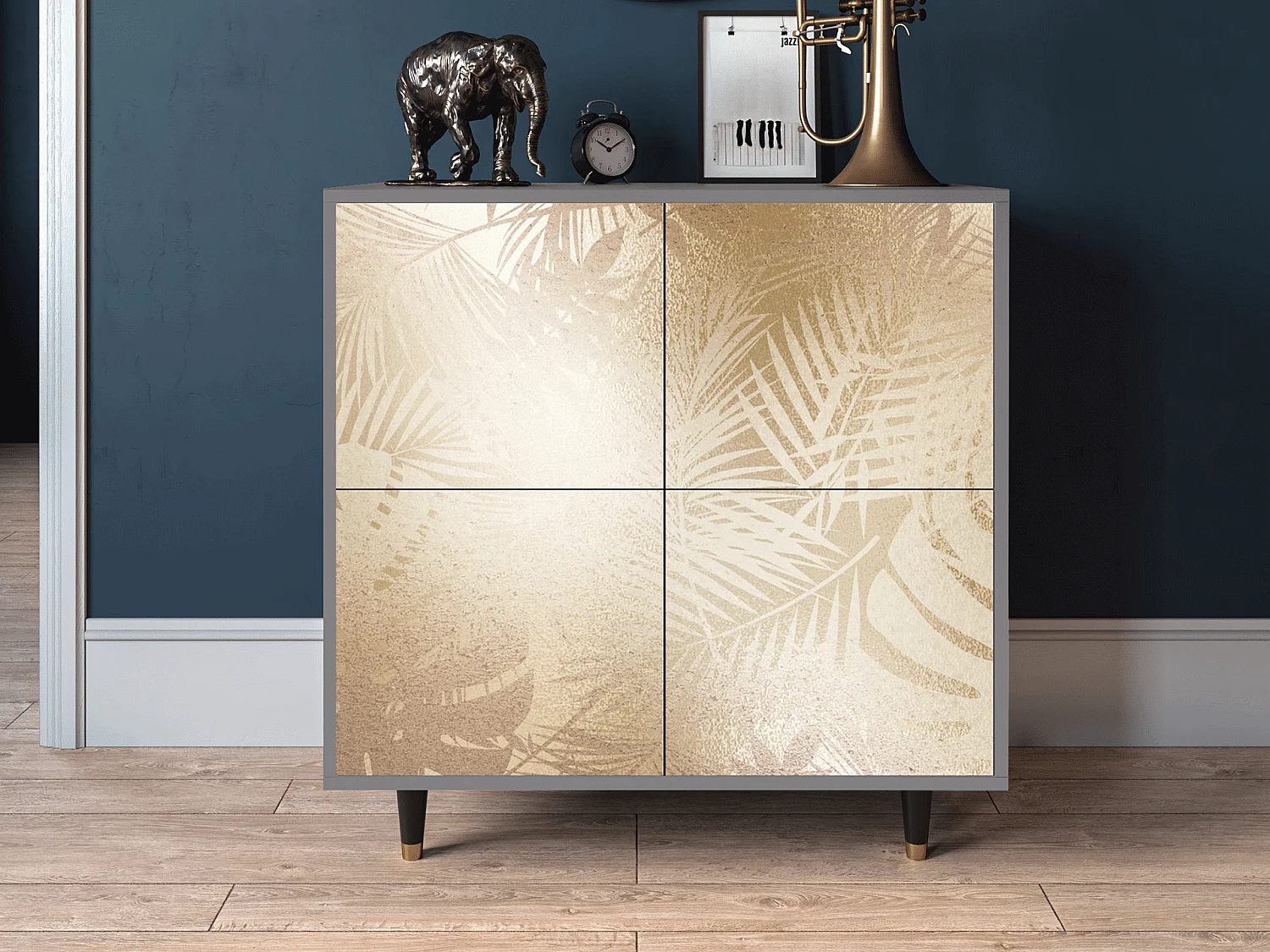 Buffet - 94x96x48 cm - BS3 - Plant of the Dessert, Gris