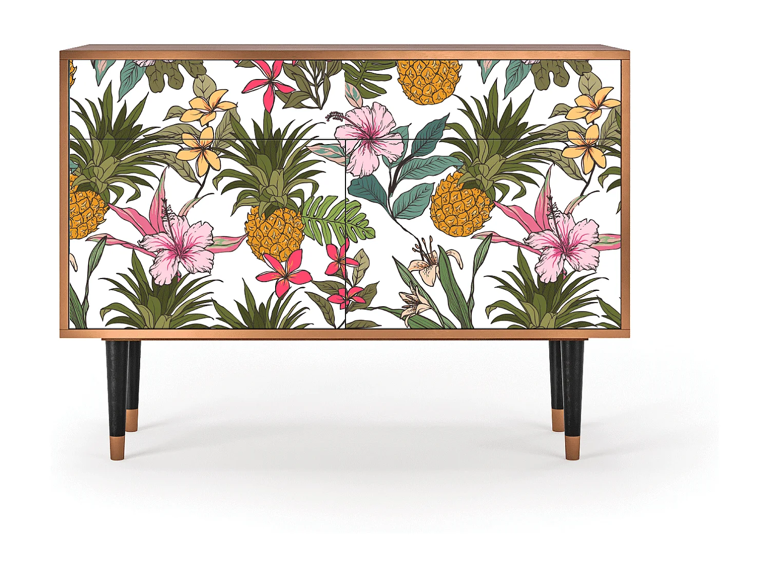 Buffet - 115x85x48 cm - BS4 - Estival Fruit, Noyer
