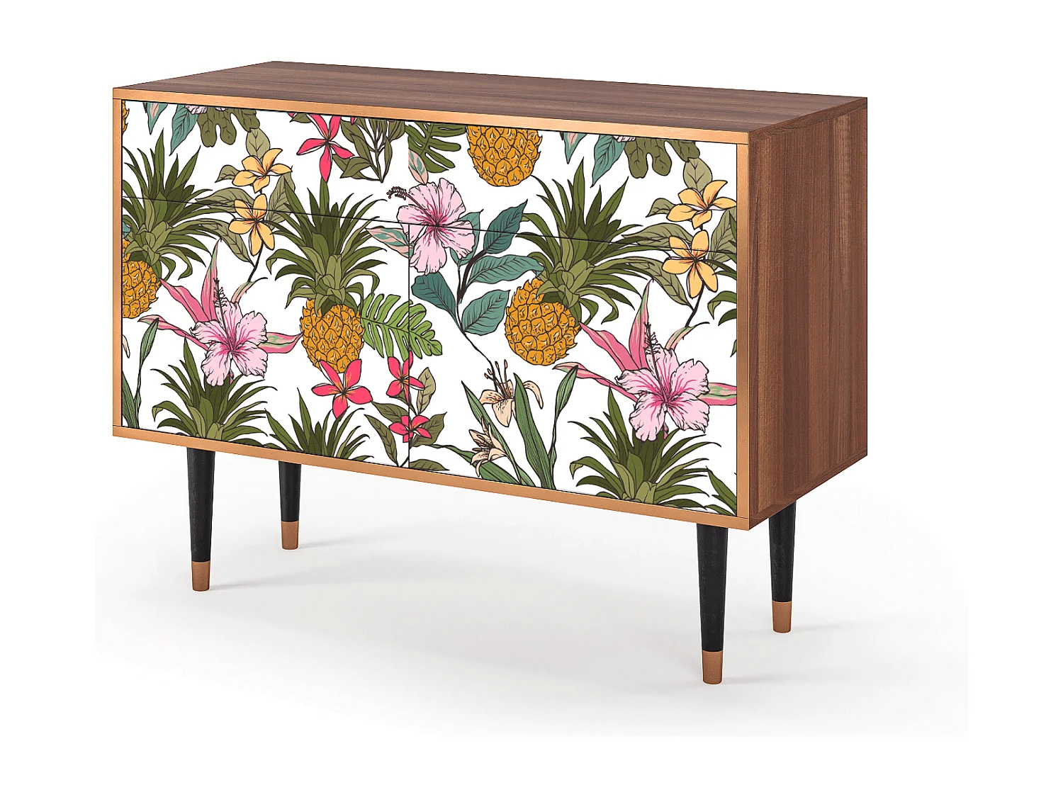 Dressoir - 115x85x48 cm - BS4 - Estival Fruit, Walnoot