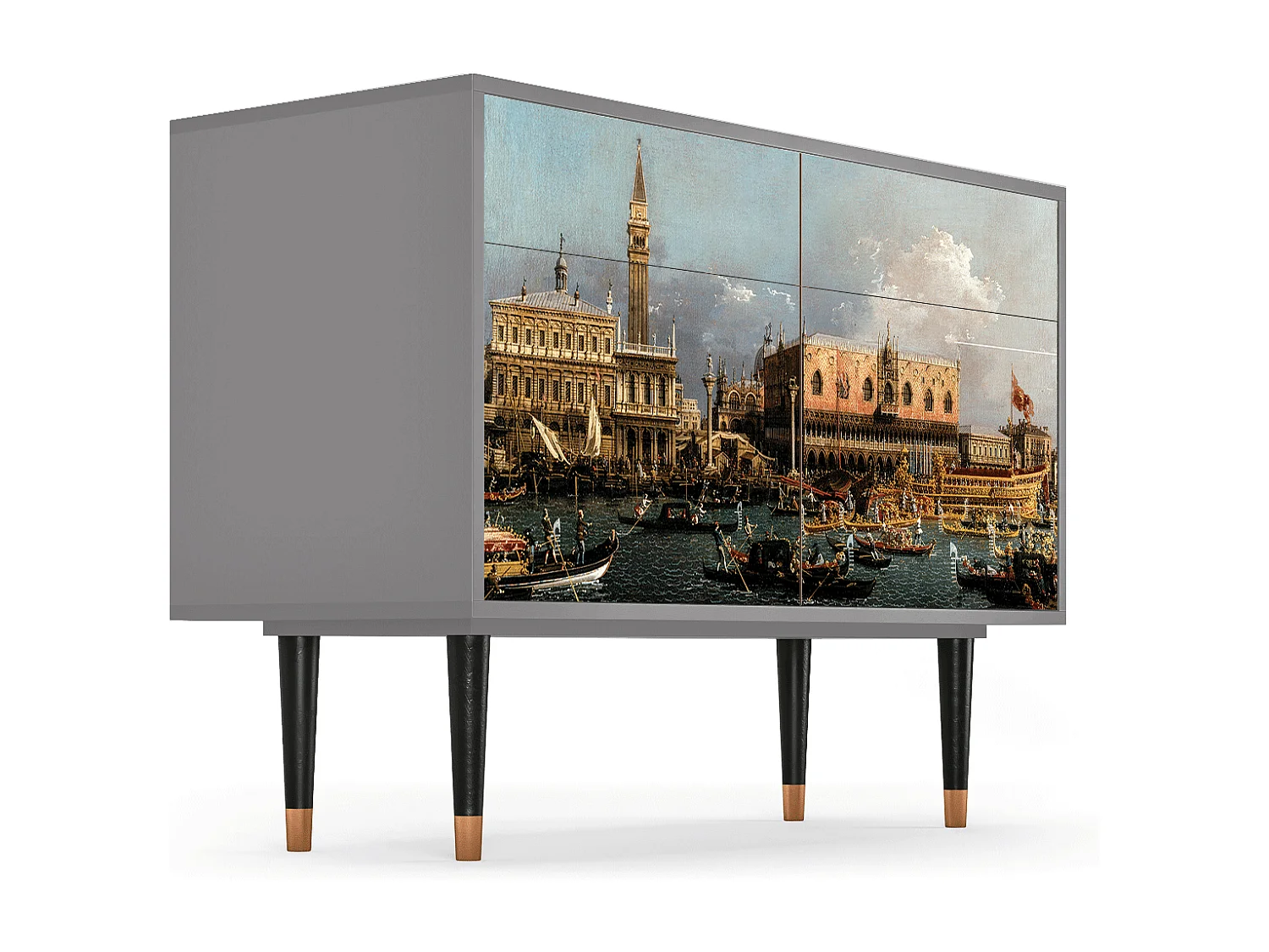 Aparador - 115x85x48 cm - BS4 - The Bucintoro, Gris