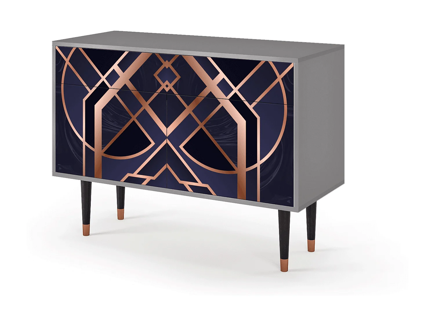 Buffet - 115x85x48 cm - BS4 - Purple Temple, Gris