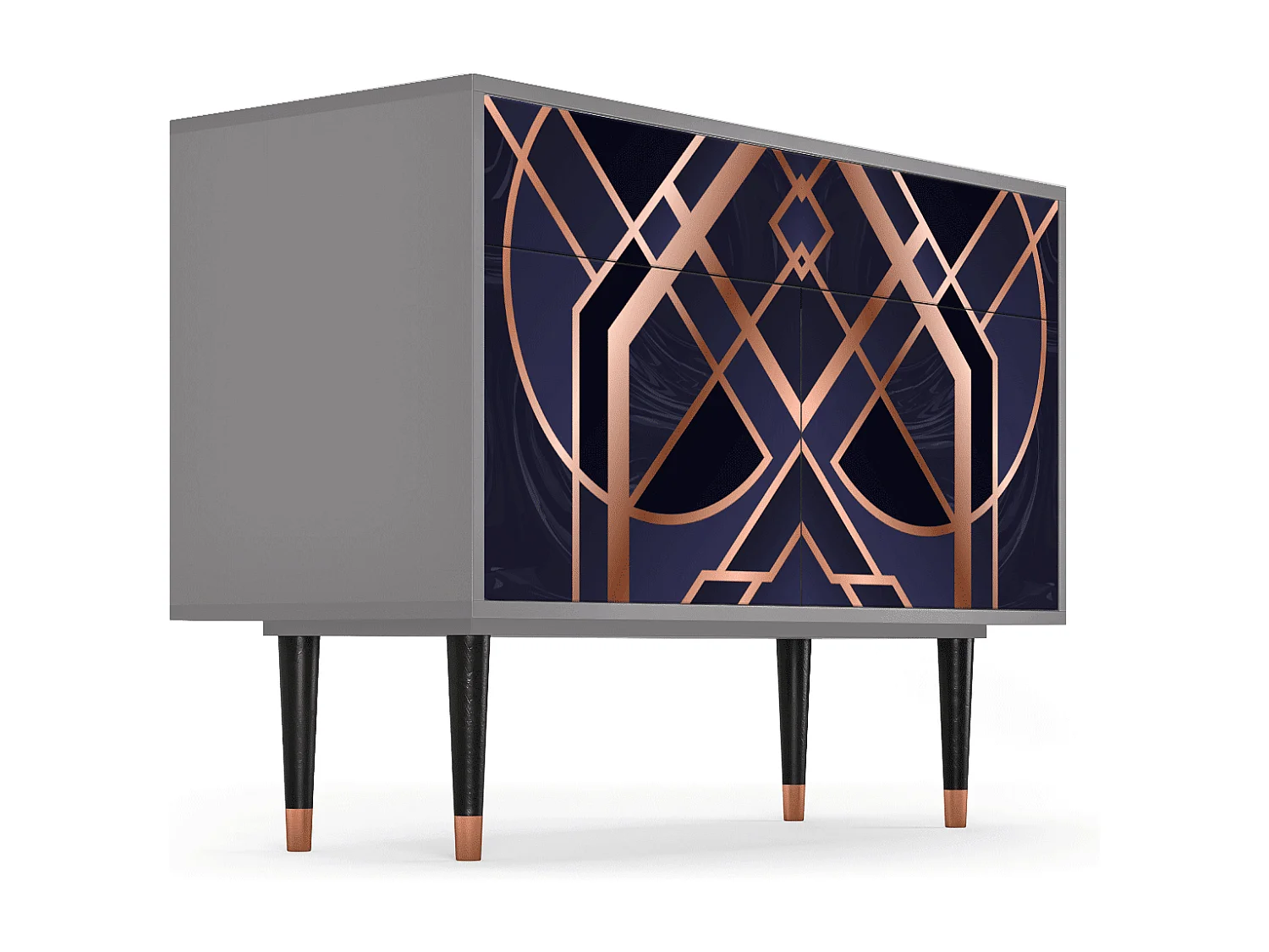 Buffet - 115x85x48 cm - BS4 - Purple Temple, Gris