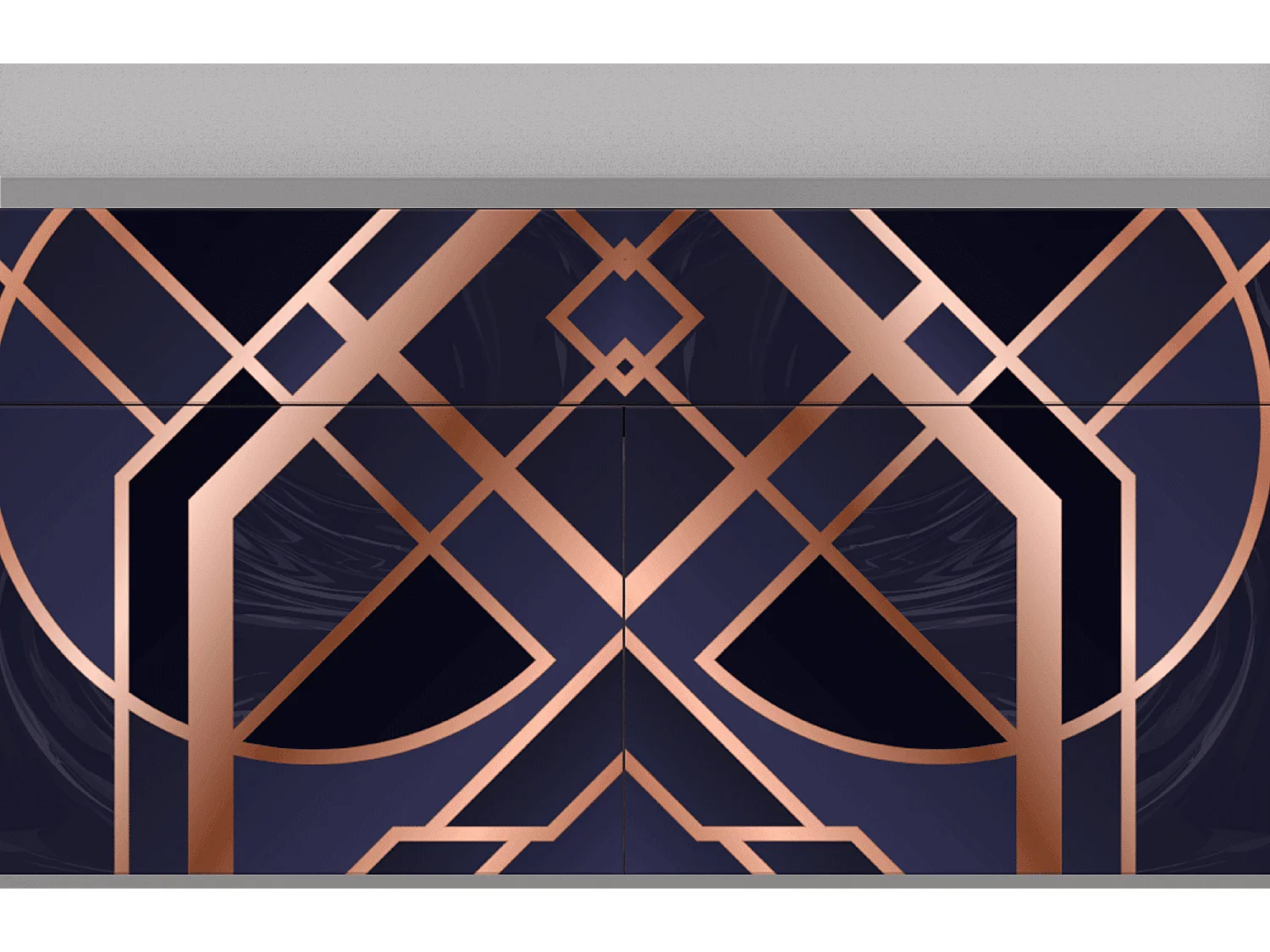 Buffet - 115x85x48 cm - BS4 - Purple Temple, Gris