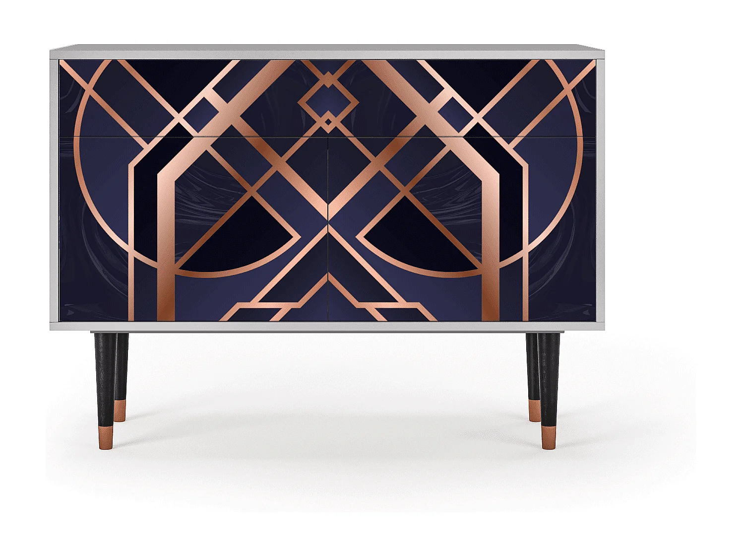 Buffet - 115x85x48 cm - BS4 - Purple Temple, Gris