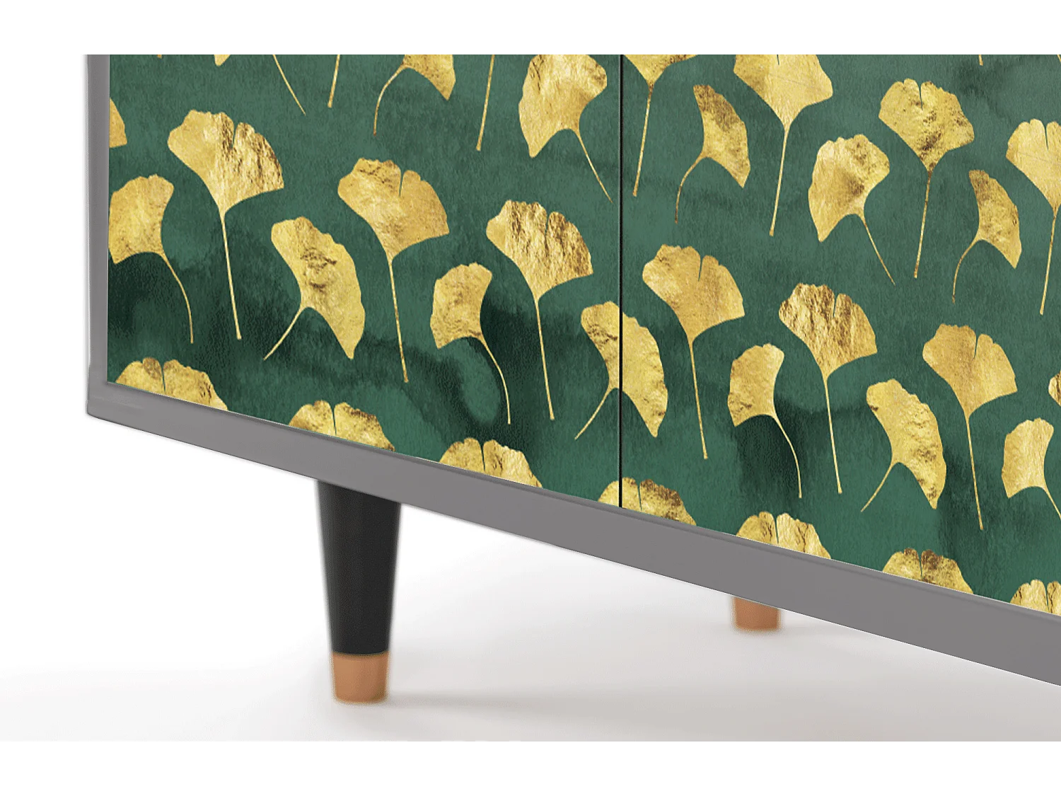 Buffet - 94x96x48 cm - BS3 - Gingko leaves, Gris