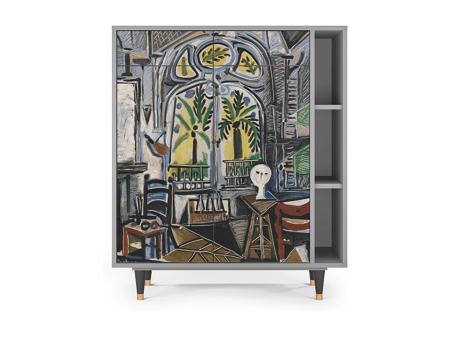 Buffet - 96х110х41 cm - BS6 - The Studio , Gris