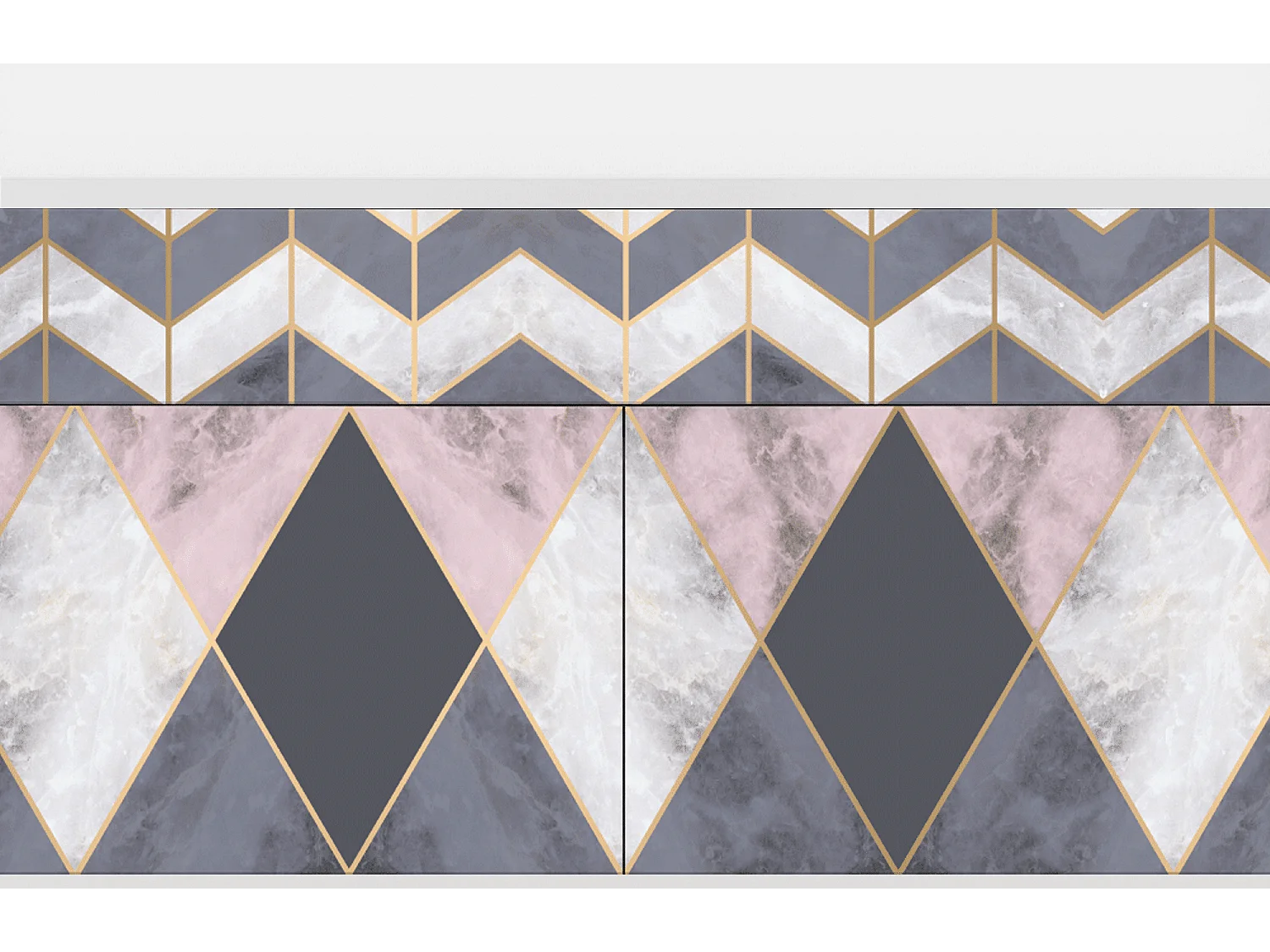 Buffet - 115x85x48 cm - BS4 - Ideal Harmony, Blanc