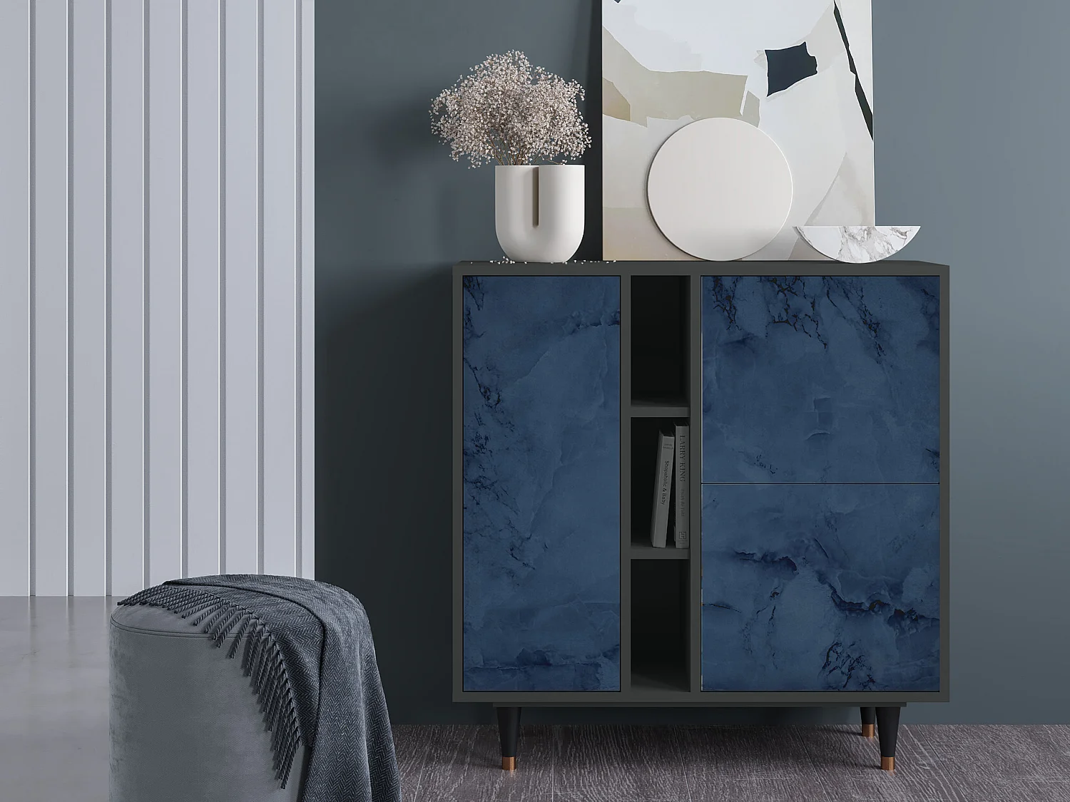 Buffet - 94х96х41 cm - BS5 - Endless Galaxi, Anthracite