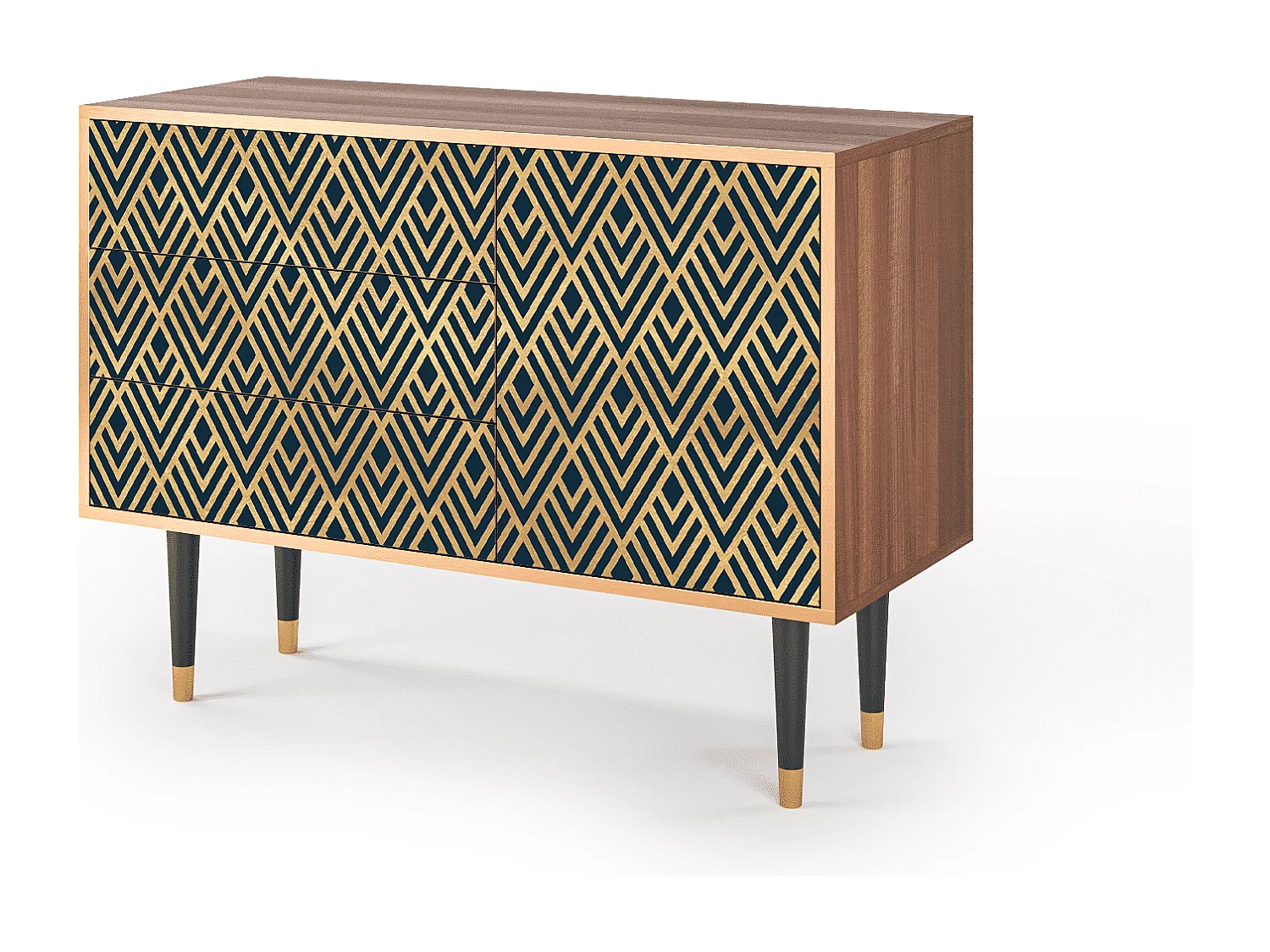 Buffet - 115х84х41 cm - S3 - Egypt Triangles, Noyer