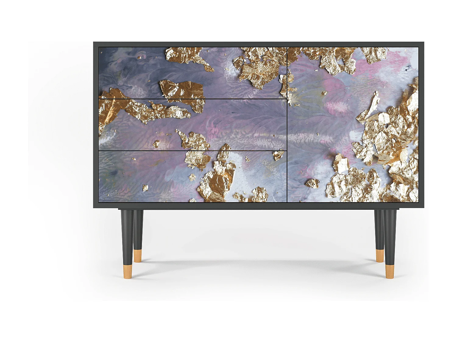 Buffet - 115х84х41 cm - S3 - Planet Earth, Anthracite