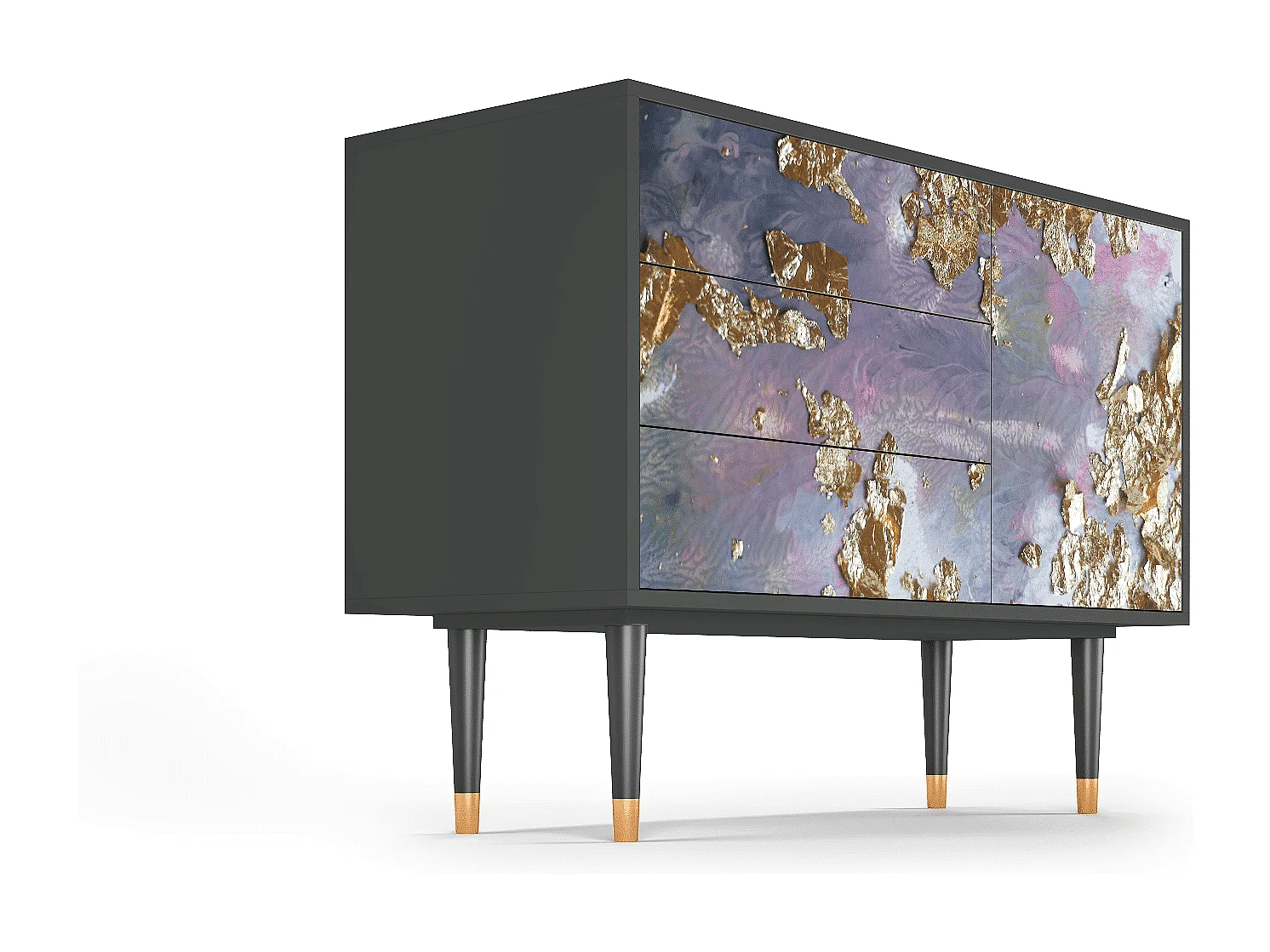 Buffet - 115х84х41 cm - S3 - Planet Earth, Anthracite