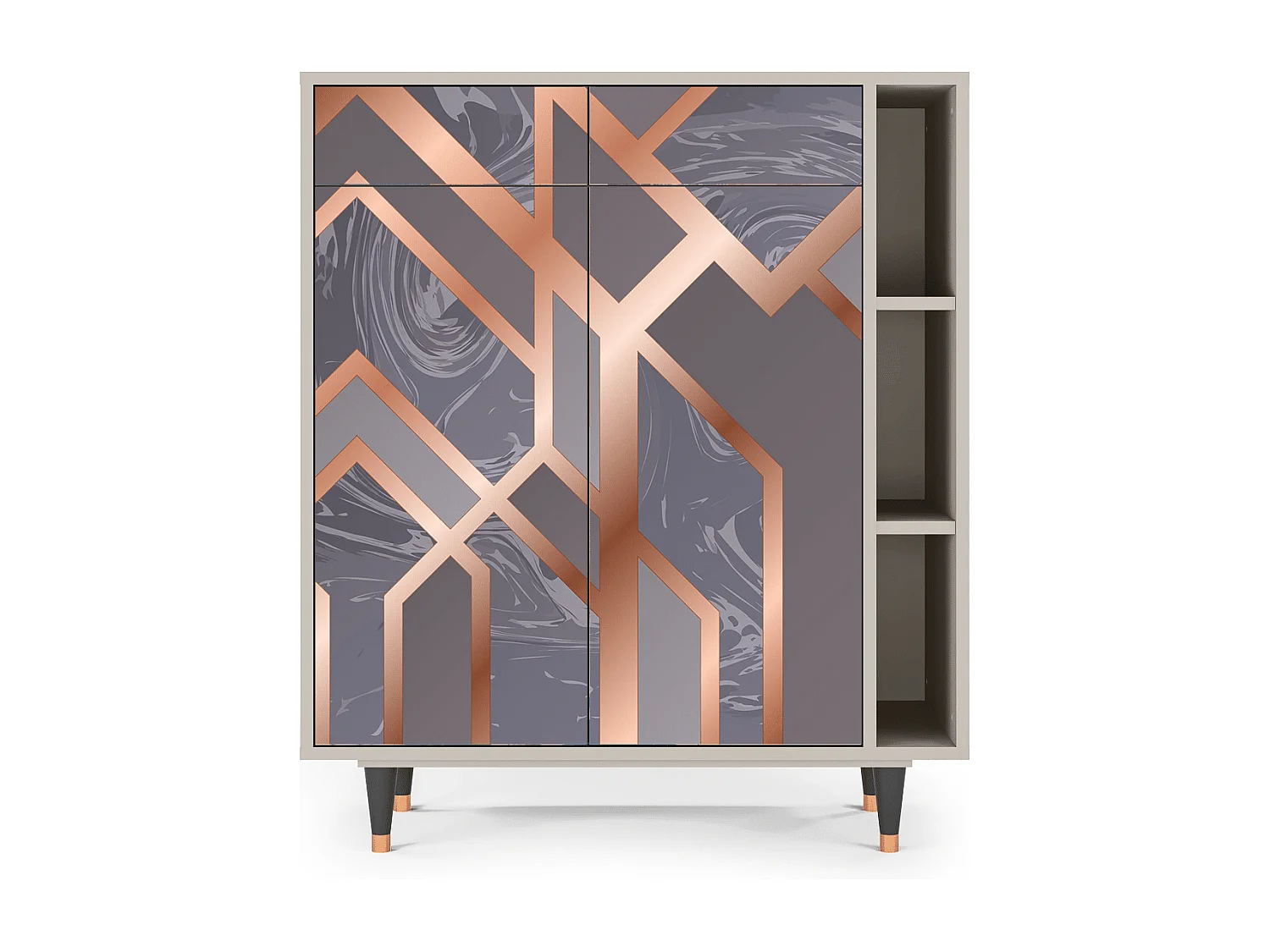 Buffet - 96х110х41 cm - BS6 - Taupe Anatomy, Sable