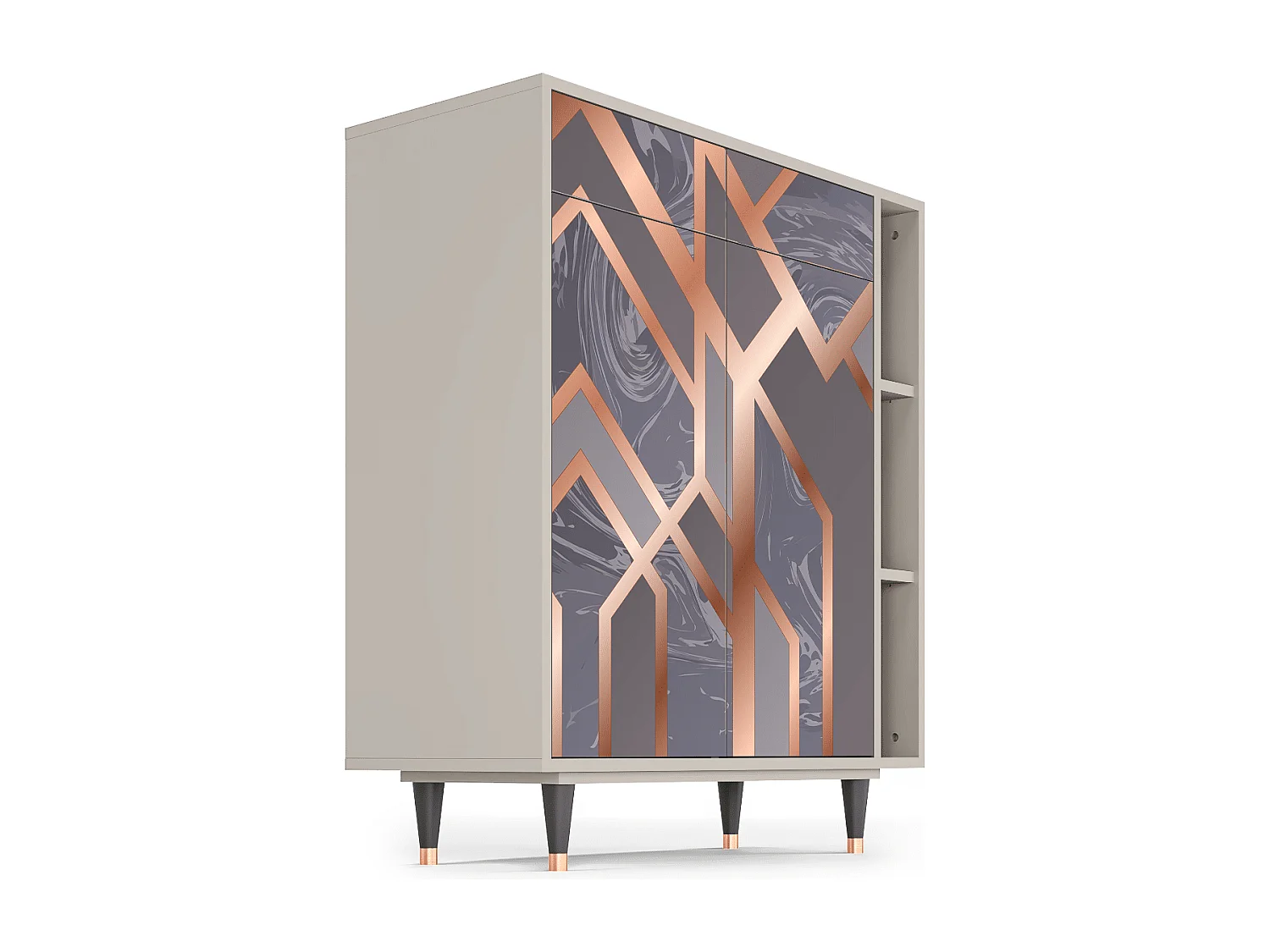 Buffet - 96х110х41 cm - BS6 - Taupe Anatomy, Sable