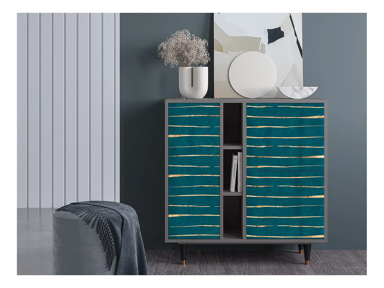 Buffet - 94х96х41 cm - BS5 - Ocean Drive, Gris
