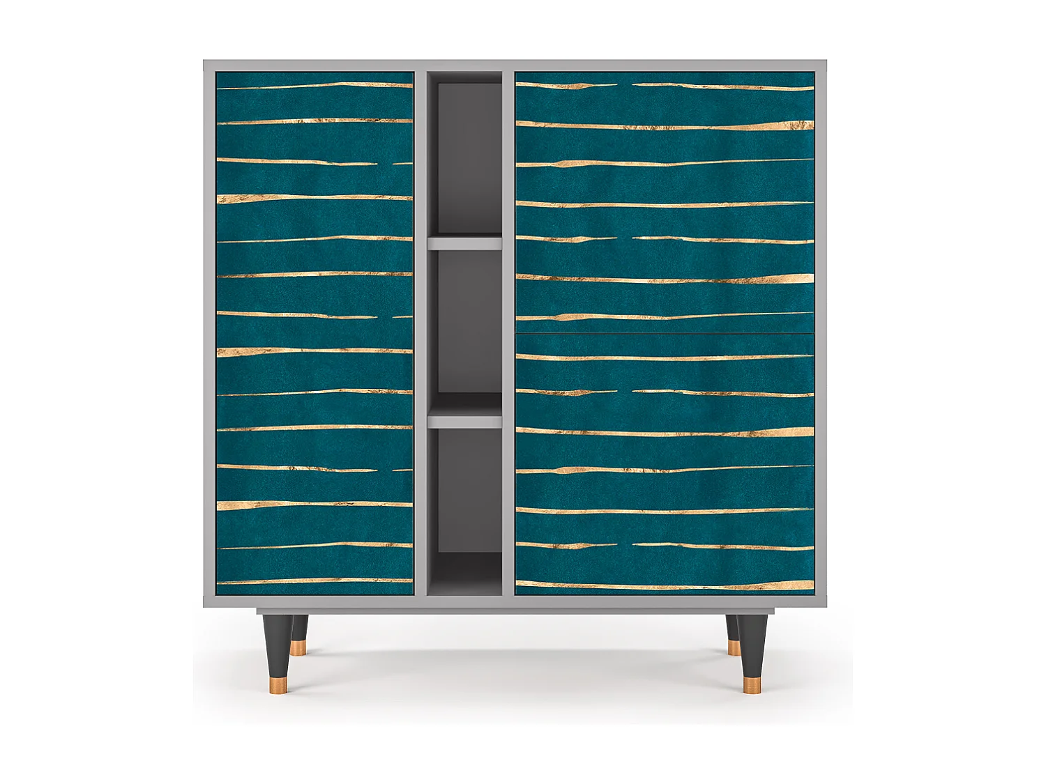 Sideboard - 94х96х41 cm - BS5 - Ocean Drive, Grau