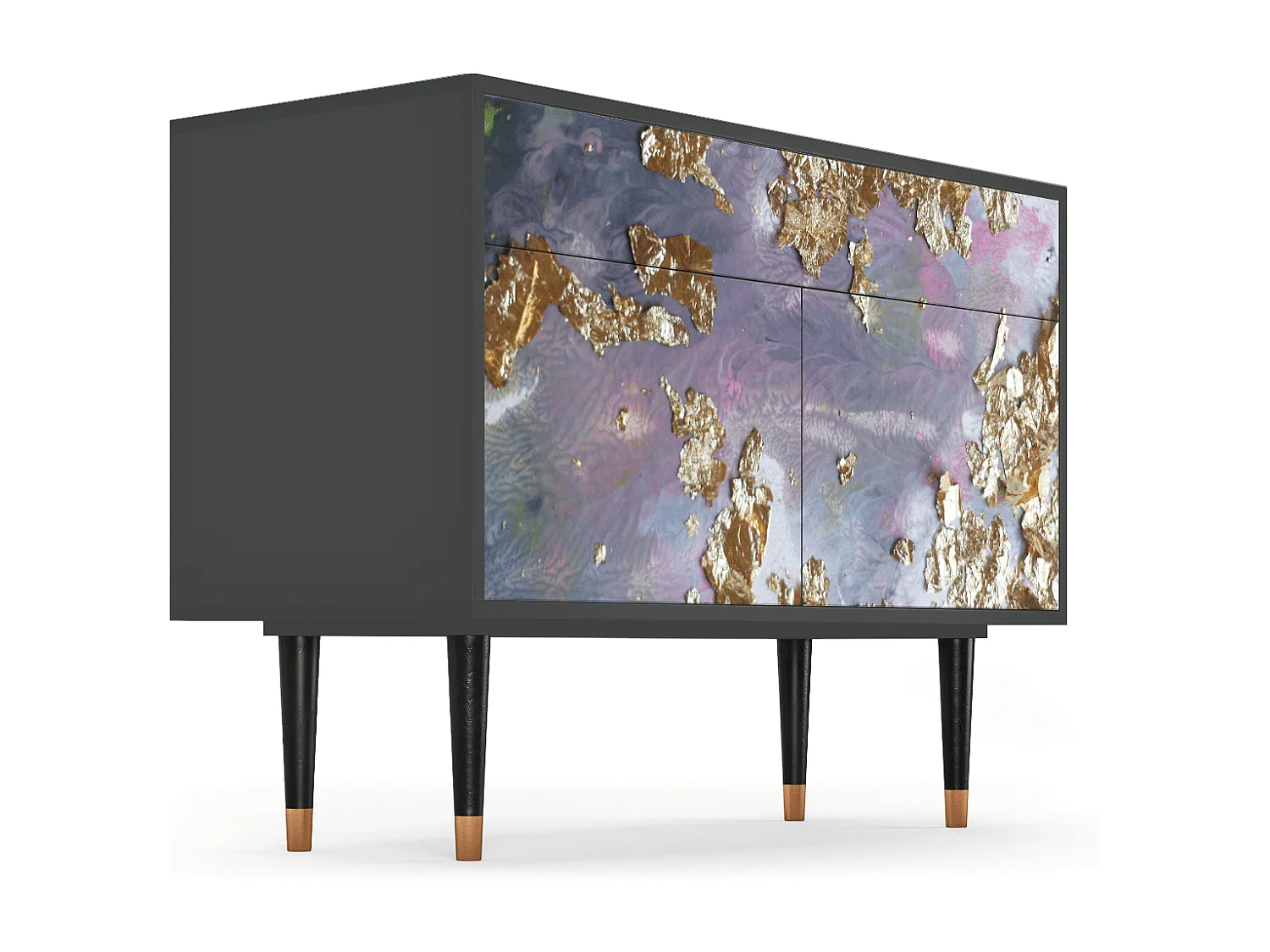Buffet - 115x85x48 cm - BS4 - Planet Earth, Anthracite