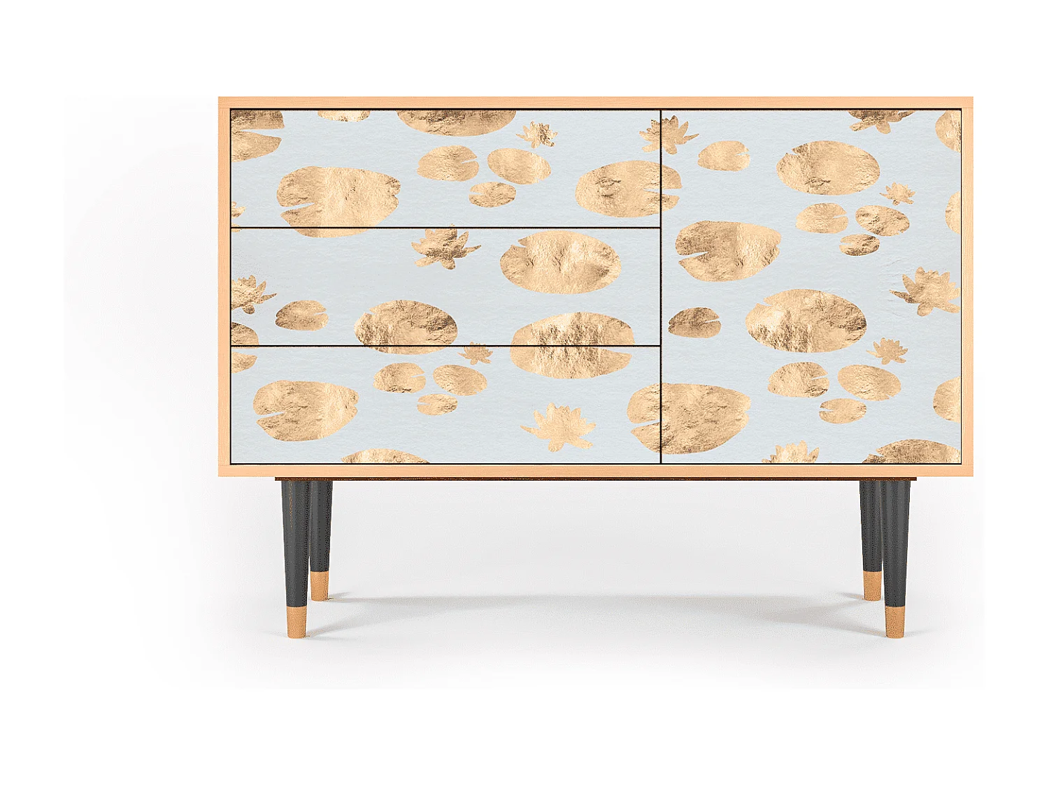 Credenza - 115х84х41 cm - S3 - Blue Giraffe, Noce