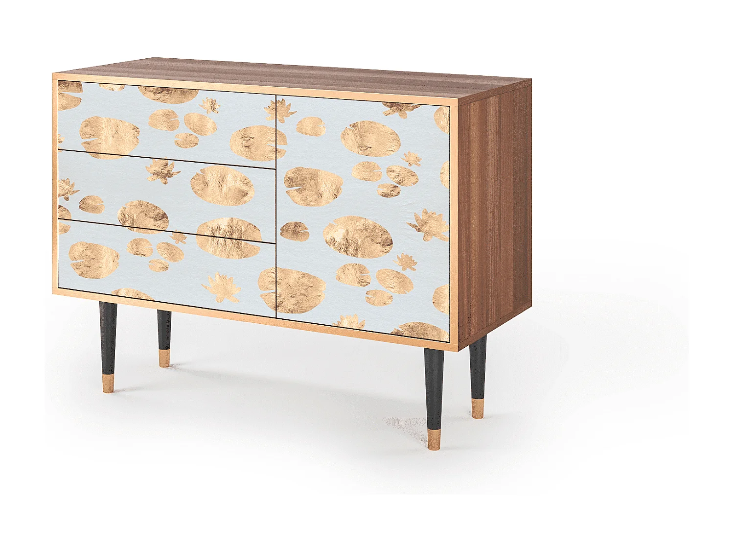 Credenza - 115х84х41 cm - S3 - Blue Giraffe, Noce