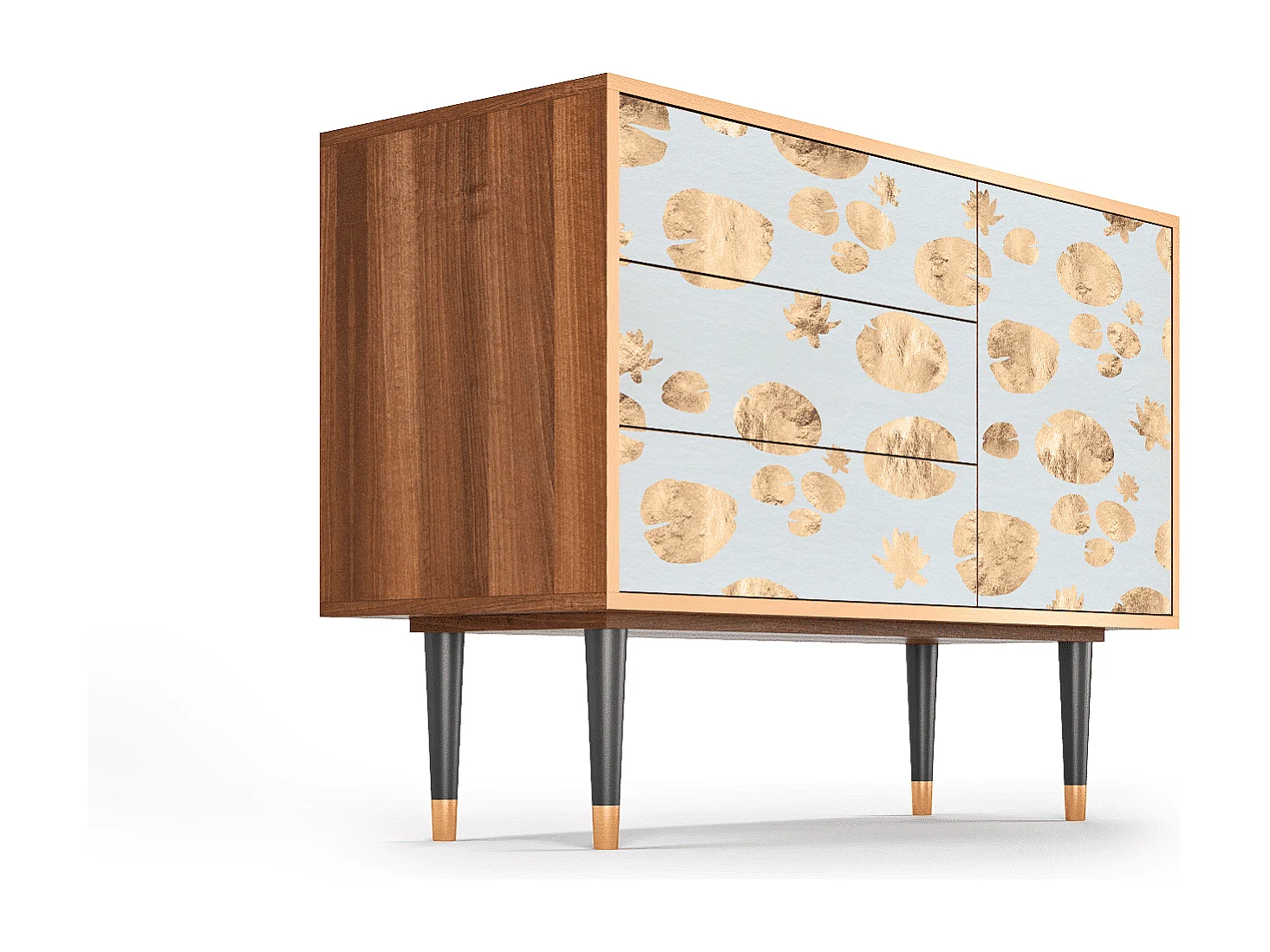 Credenza - 115х84х41 cm - S3 - Blue Giraffe, Noce