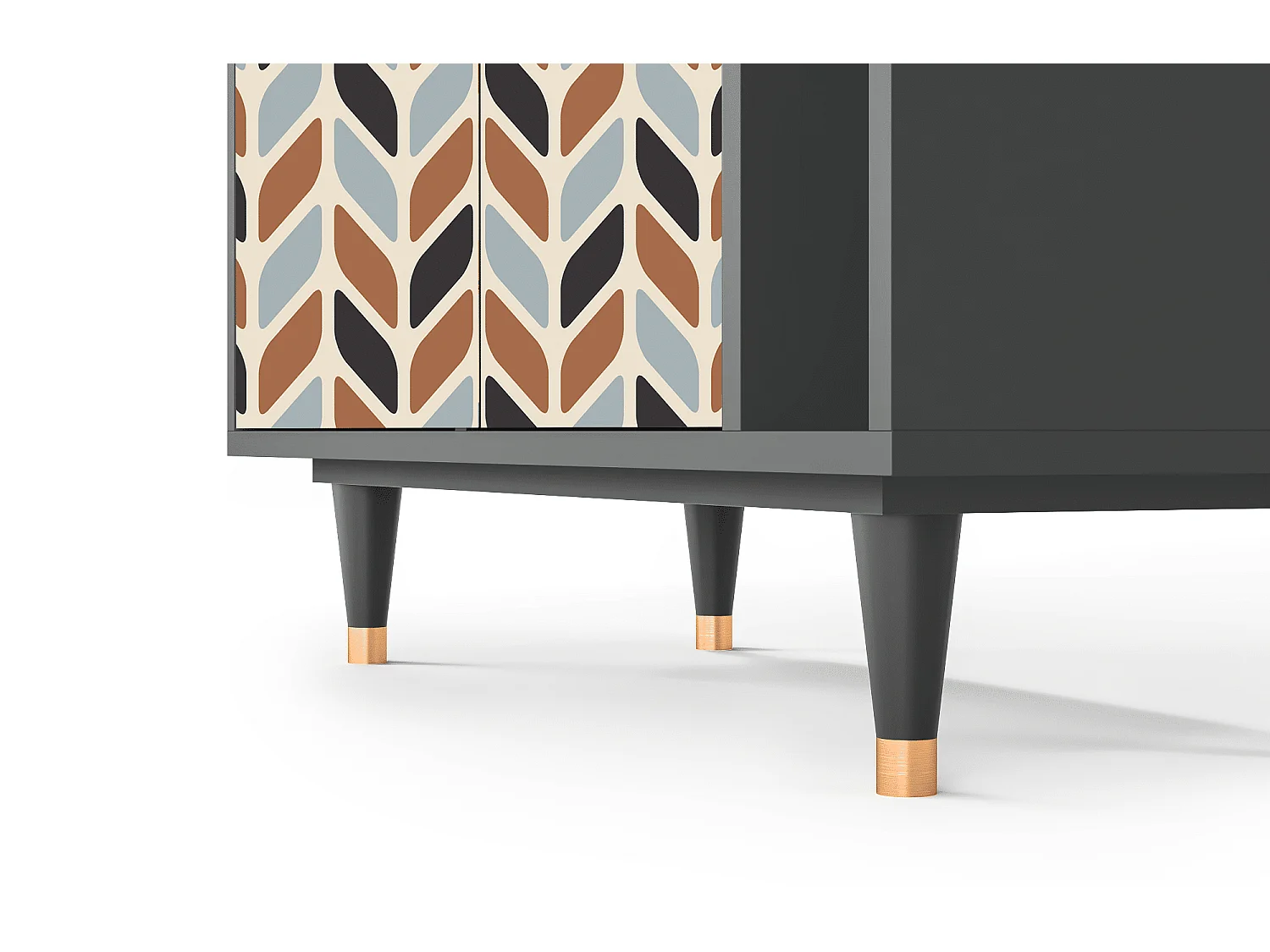 Buffet - 96х110х41 cm - BS6 - Beige Laure, Anthracite