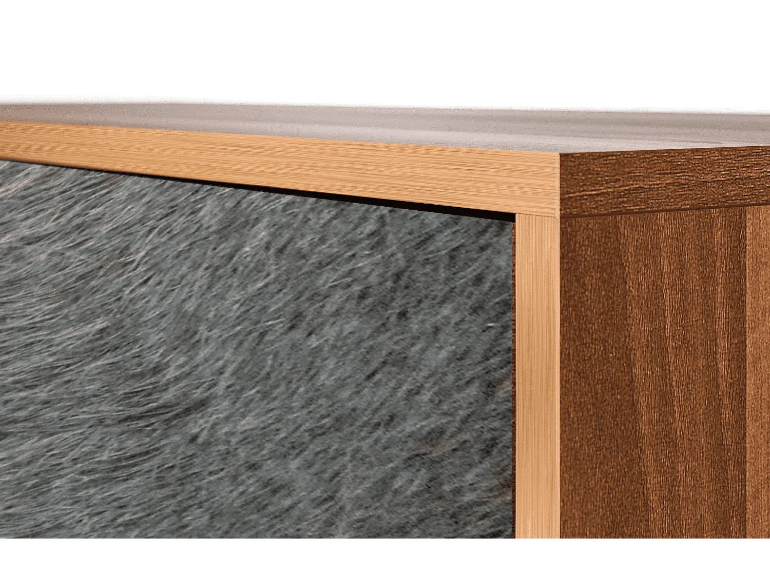 Kredens - 115х84х41 cm - S3 - Peanut Hair, Orzech