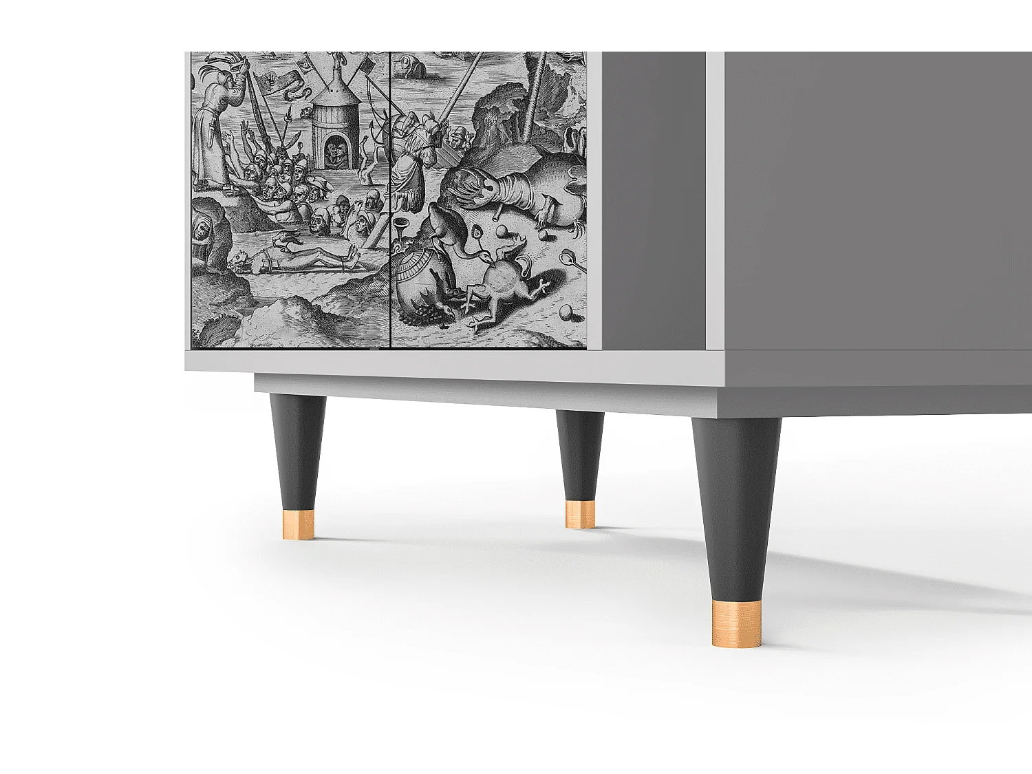 Sideboard - 96х110х41 cm - BS6 - The Temptation, Grau