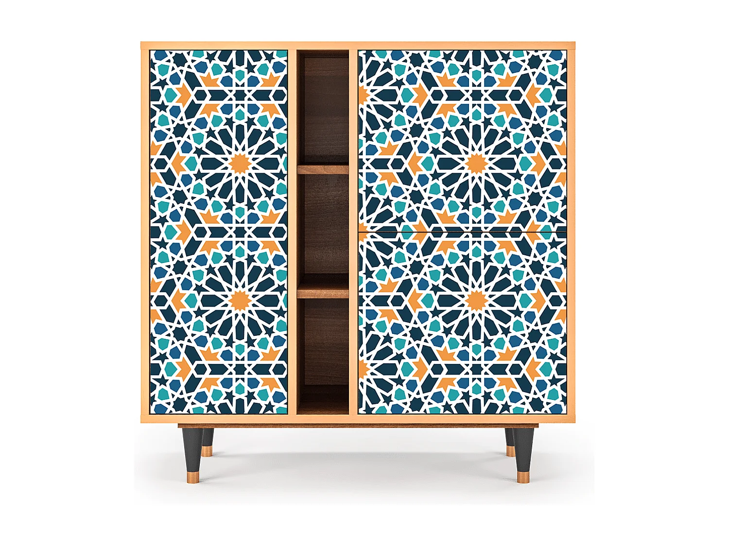 Sideboard - 94х96х41 cm - BS5 - Kaleidoscope, Walnuss