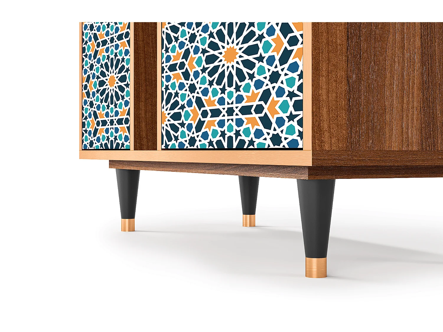 Sideboard - 94х96х41 cm - BS5 - Kaleidoscope, Walnuss