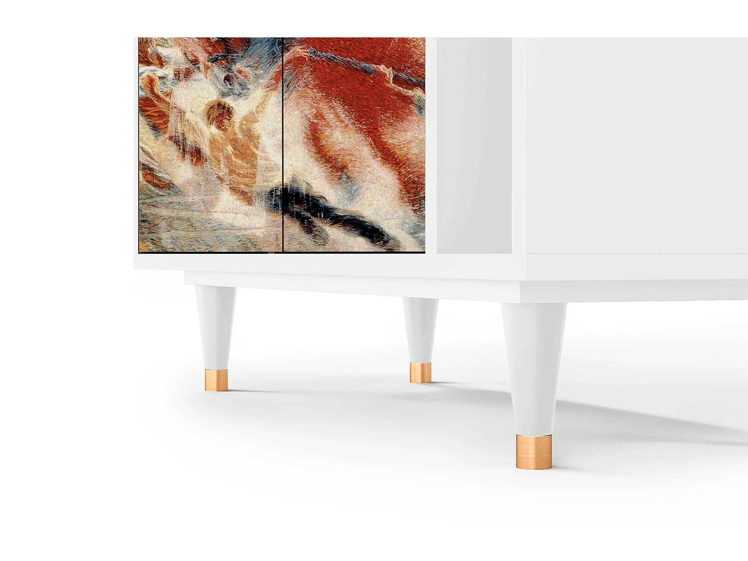 Dressoir - 96х110х41 cm - BS6 - The City Rises, Wit