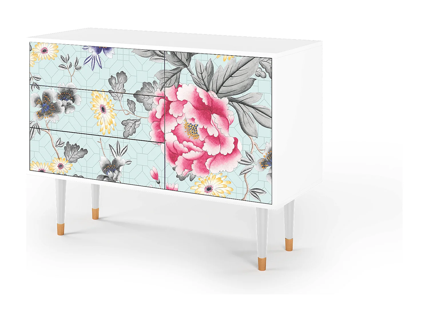 Buffet - 115х84х41 cm - S3 - Sky Garden, Blanc