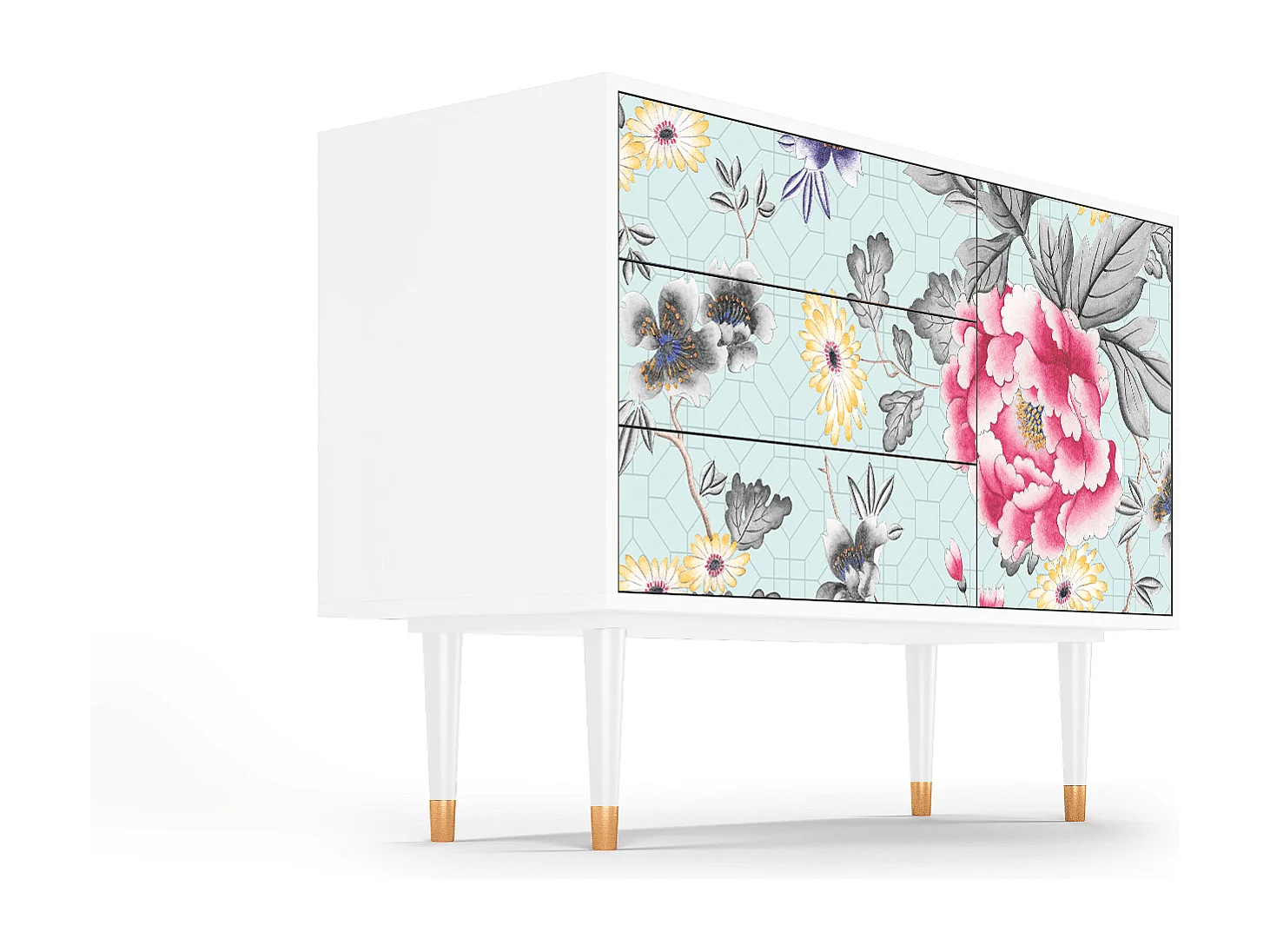 Buffet - 115х84х41 cm - S3 - Sky Garden, Blanc