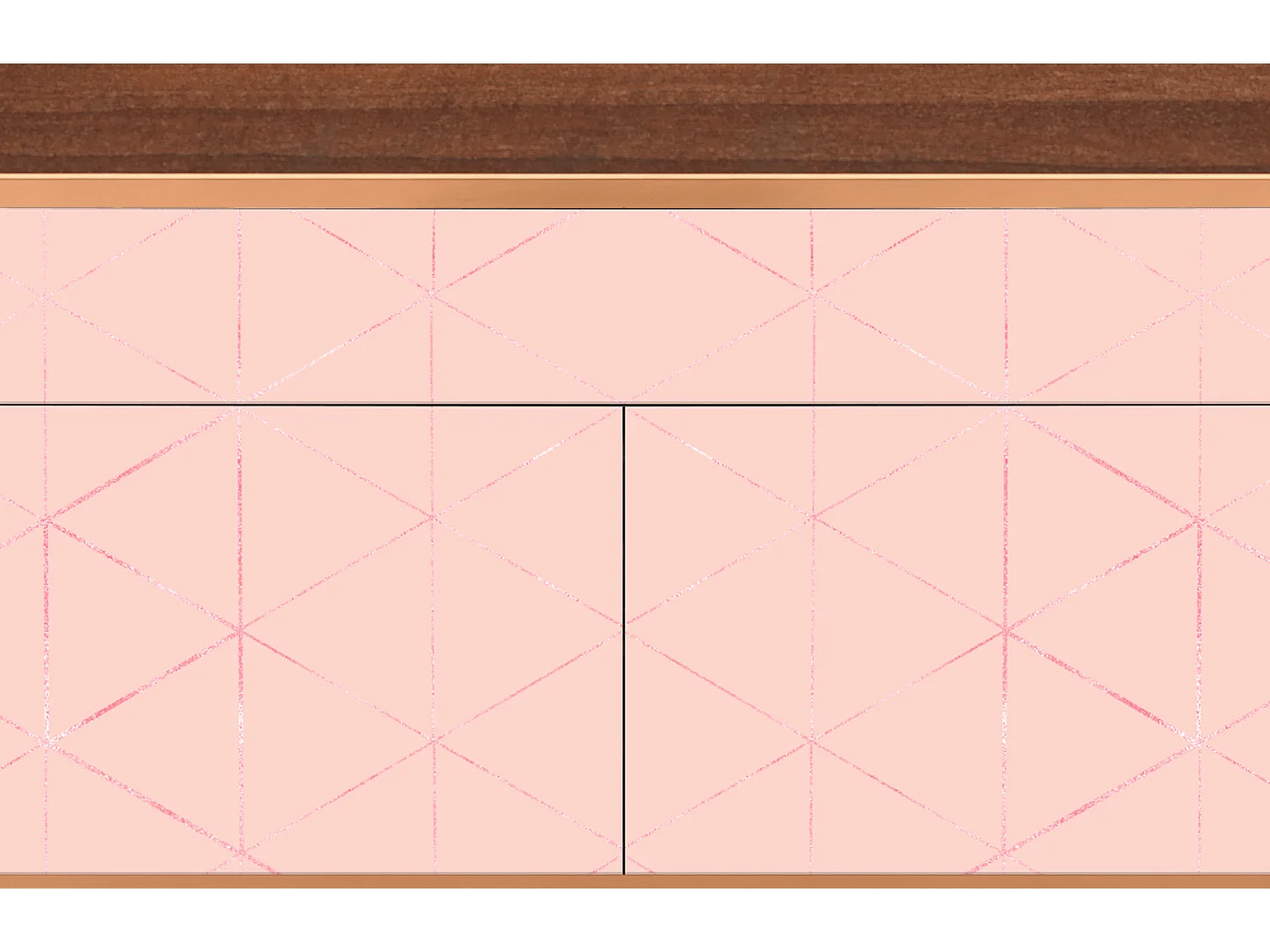 Buffet - 115x85x48 cm - BS4 - Rose Quartz, Noyer