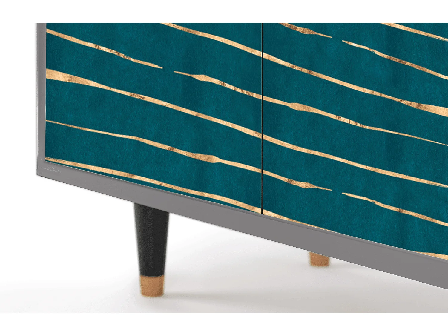 Kredens - 94x96x48 cm - BS3 - Ocean Drive, Szary