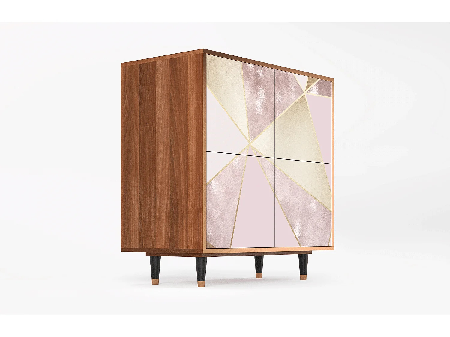 Aparador - 94x96x48 cm - BS3 - Cosmopolitan Diva, Nogueira