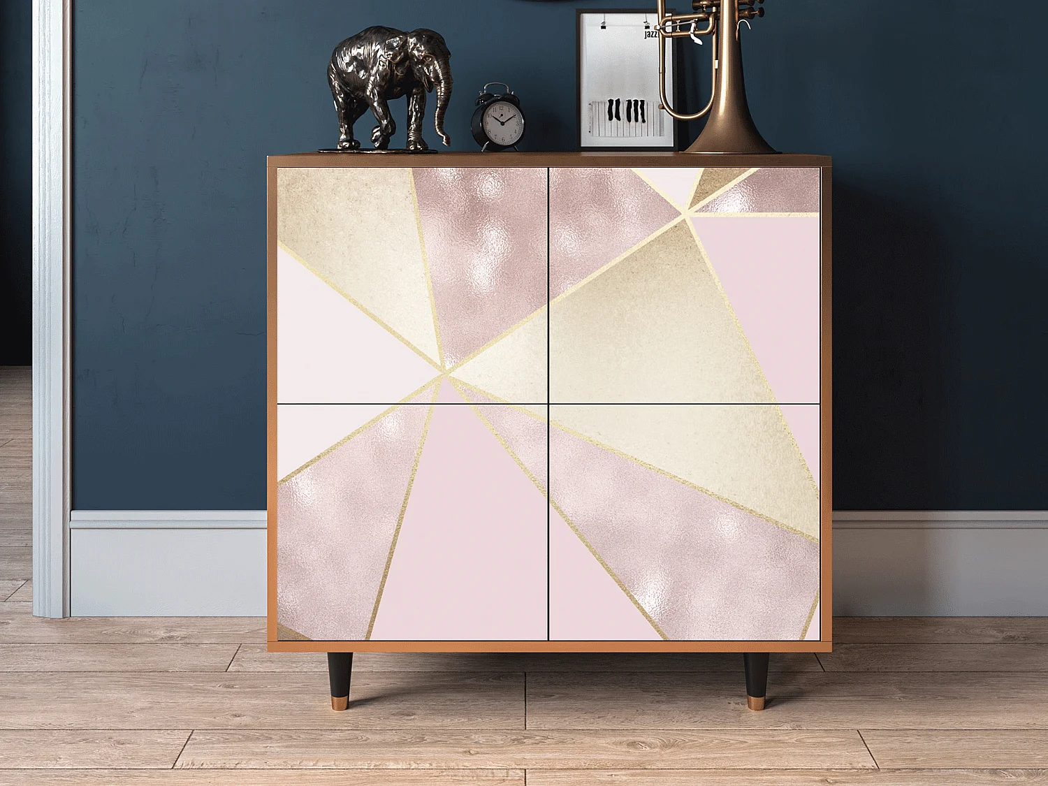 Buffet - 94x96x48 cm - BS3 - Cosmopolitan Diva, Noyer