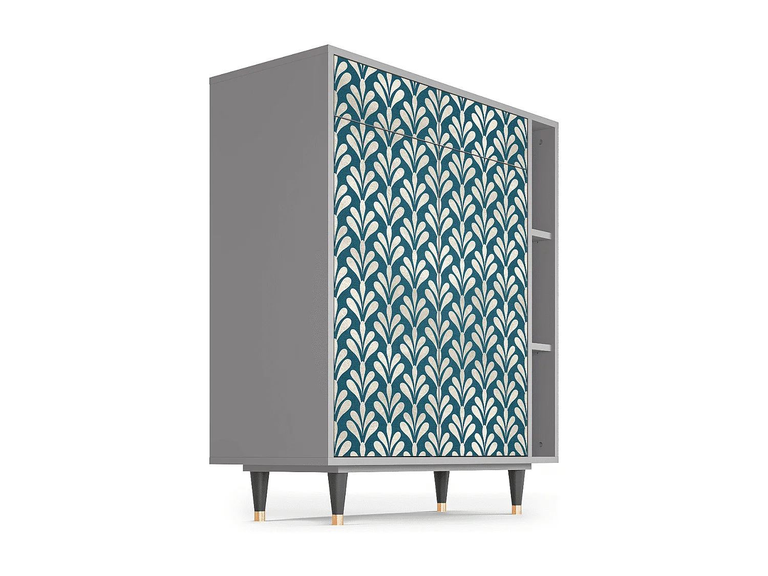 Credenza - 96х110х41 cm - BS6 - Milky Tears, Grigio