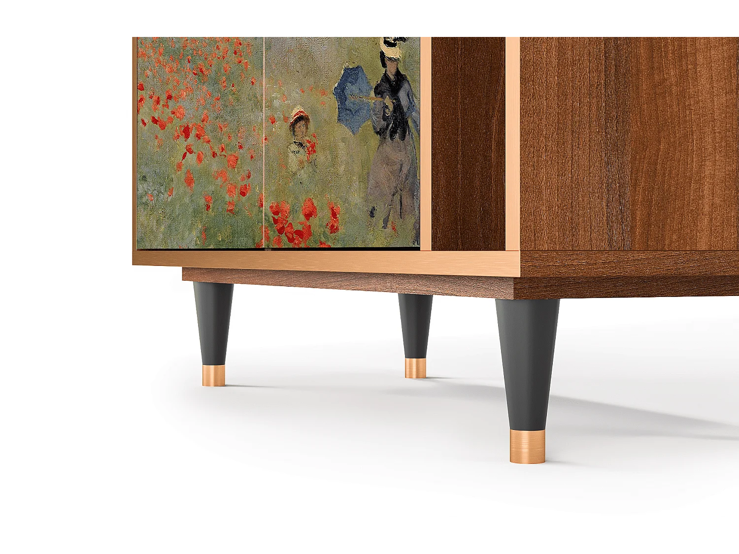 Credenza - 96х110х41 cm - BS6 - The Poppy Field   , Noce