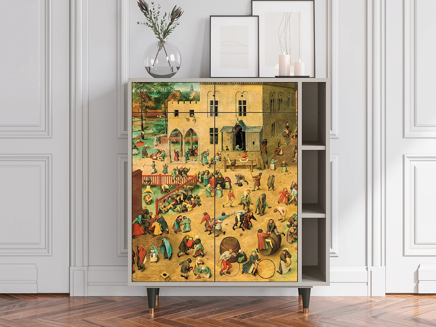 Aparador - 96х110х41 cm - BS6 - Children Games, Areia