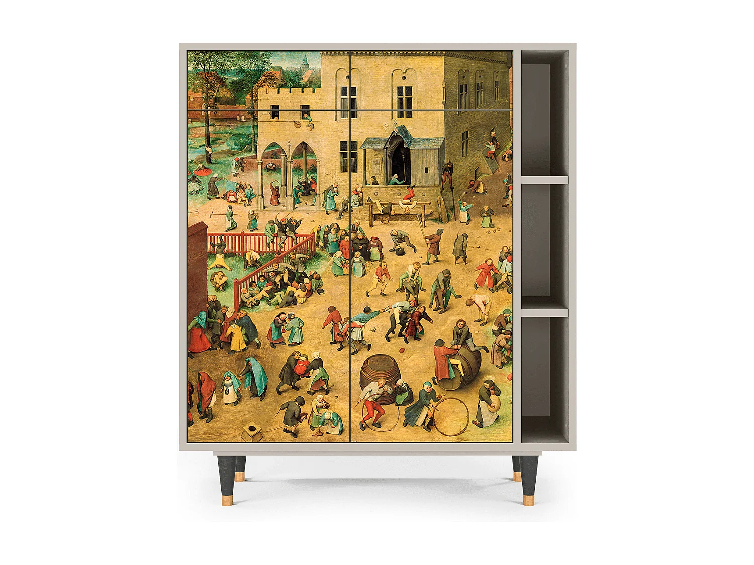 Aparador - 96х110х41 cm - BS6 - Children Games, Areia