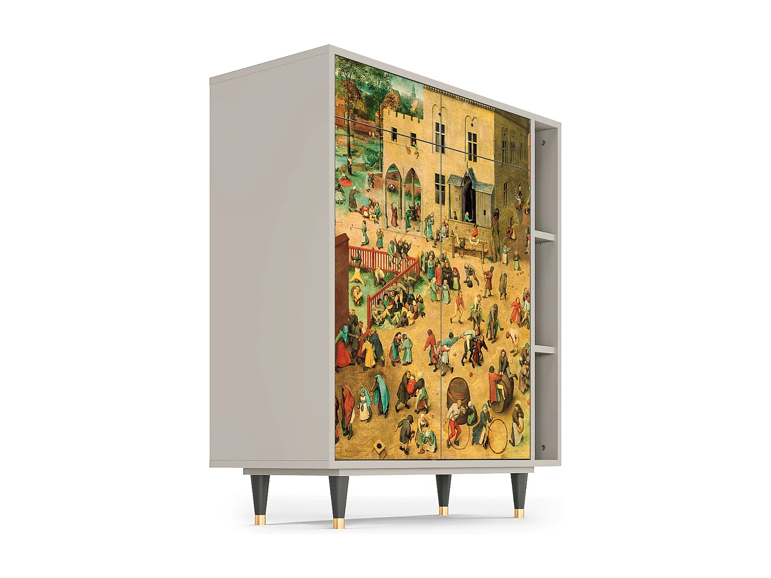 Aparador - 96х110х41 cm - BS6 - Children Games, Areia