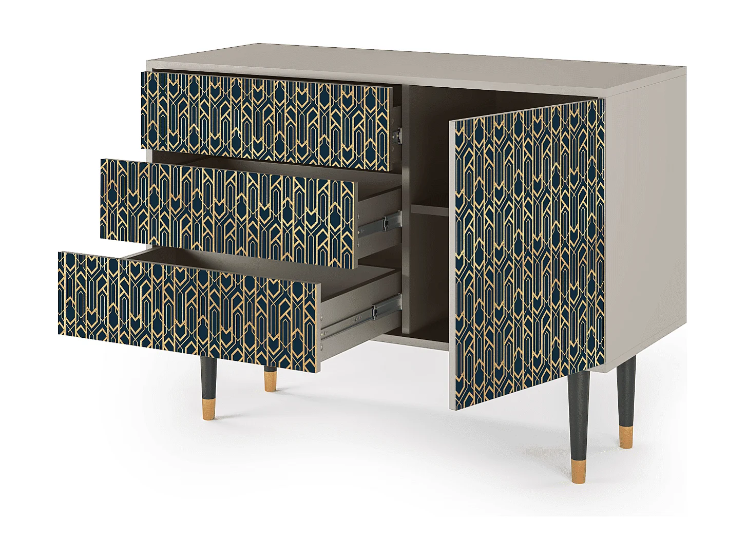 Sideboard - 115х84х41 cm - S3 - Golden Empire, Sand