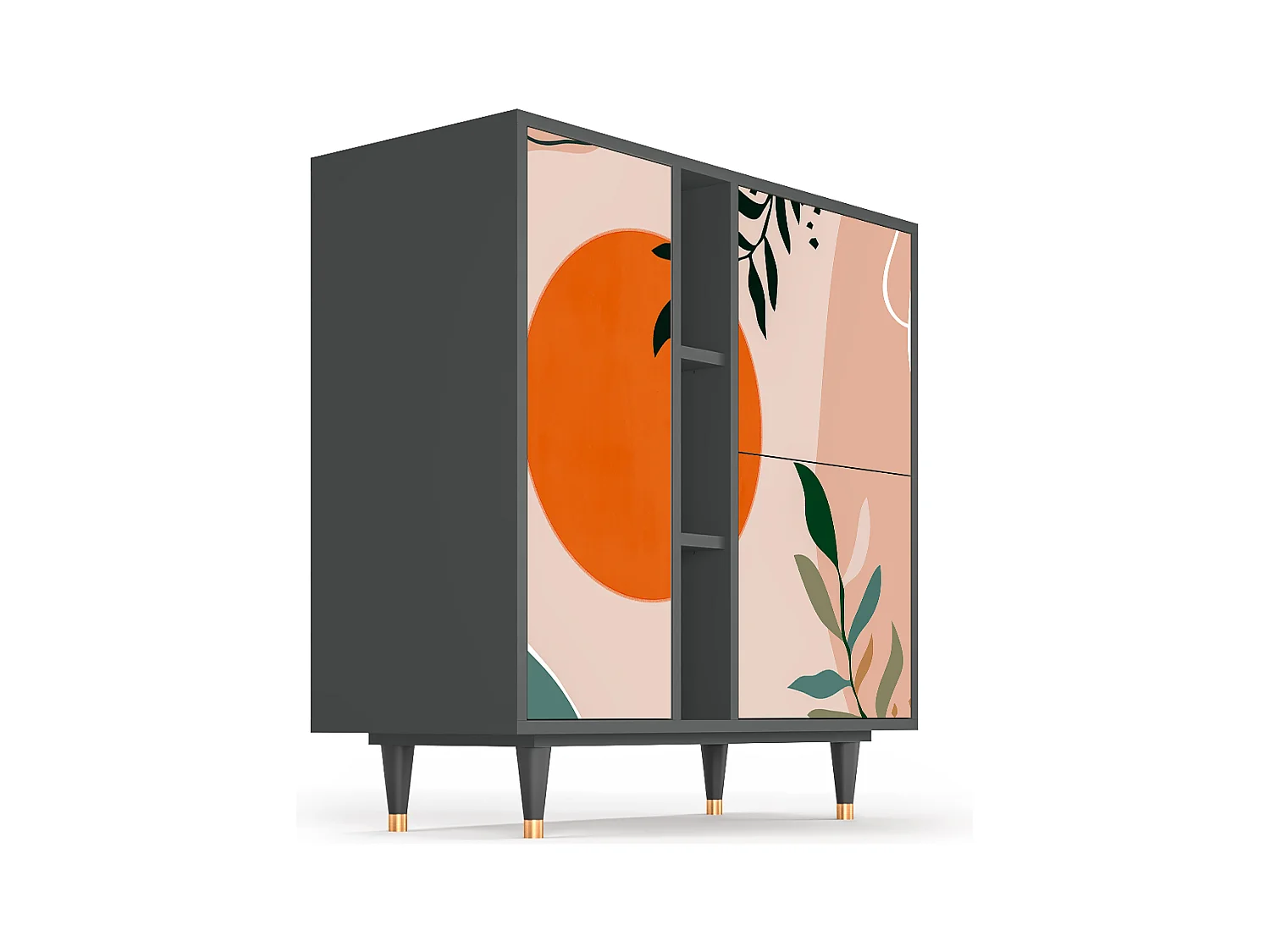 Dressoir - 94х96х41 cm - BS5 - Artwork, Antraciet