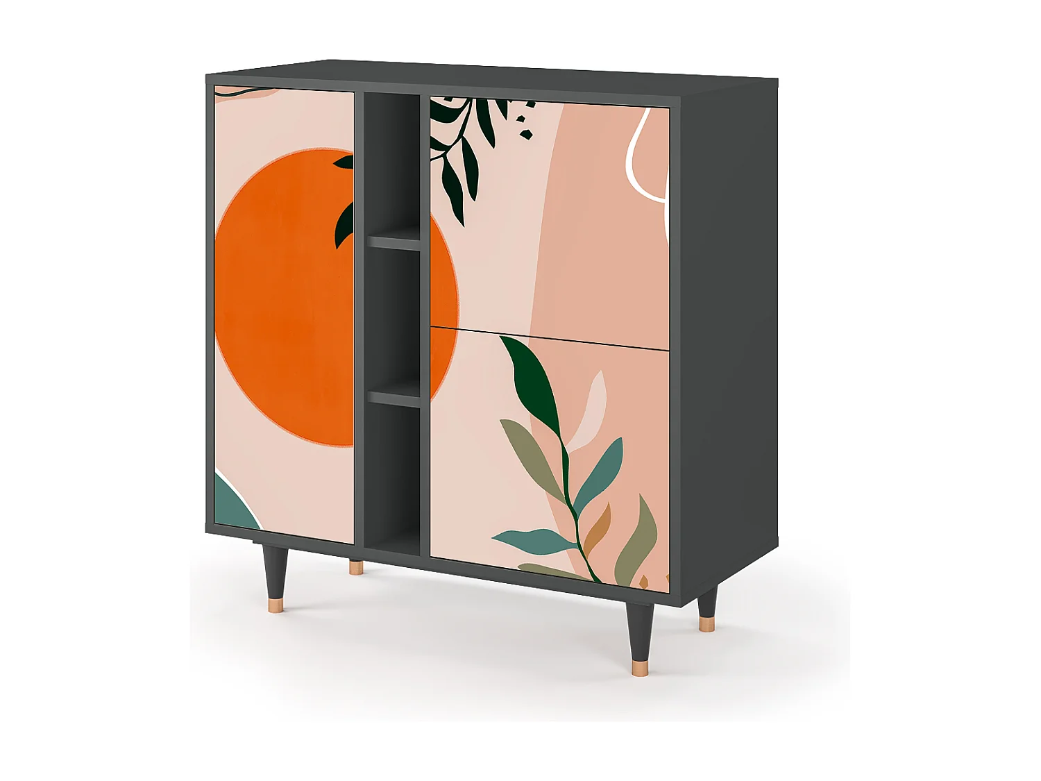 Dressoir - 94х96х41 cm - BS5 - Artwork, Antraciet