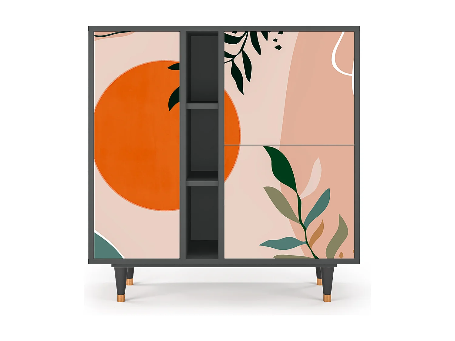 Dressoir - 94х96х41 cm - BS5 - Artwork, Antraciet