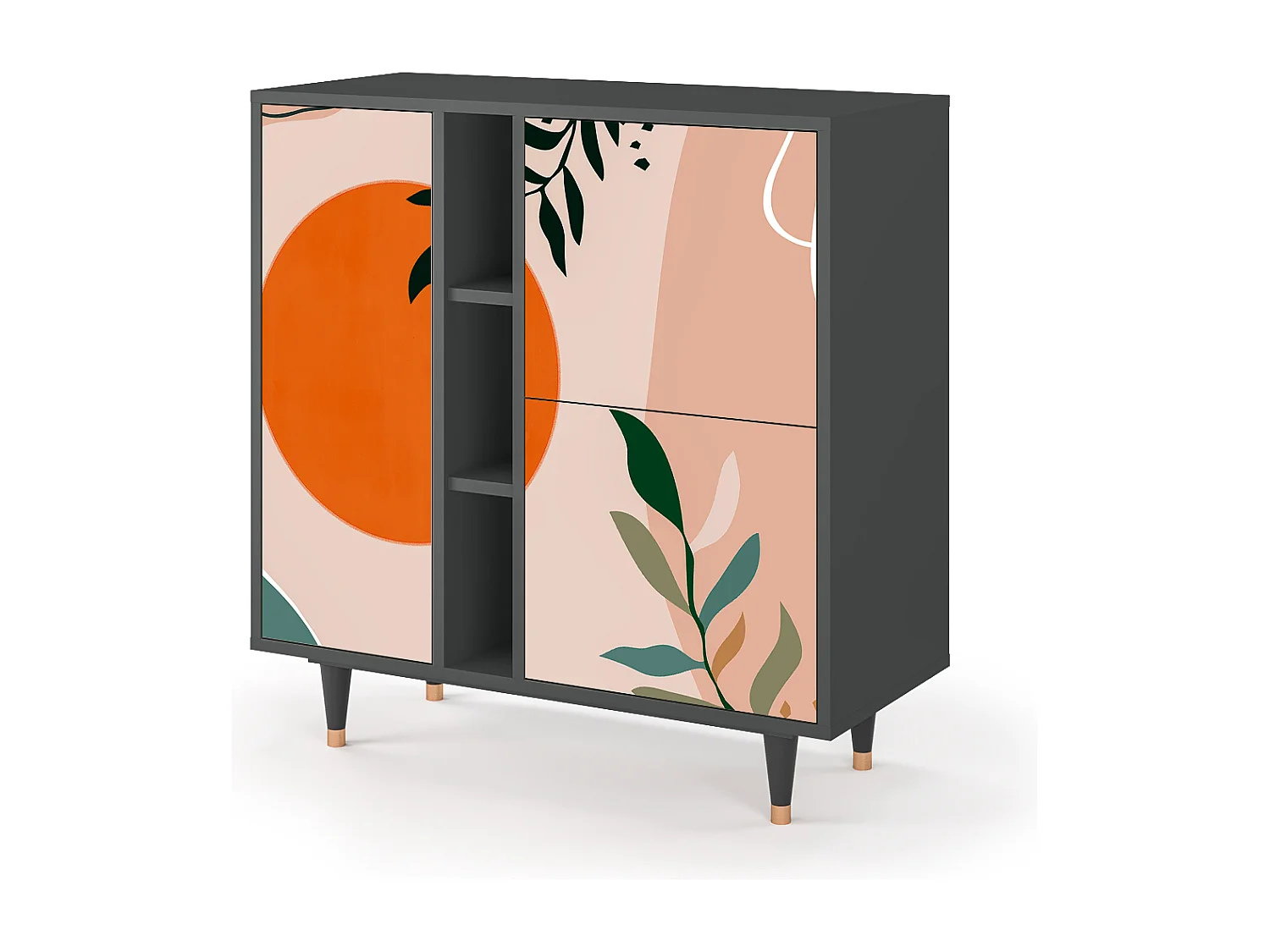 Dressoir - 94х96х41 cm - BS5 - Artwork, Antraciet