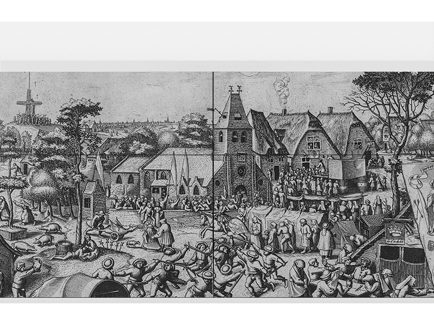 Buffet - 115x85x48 cm - BS4 - The Festival of Saint, Blanc